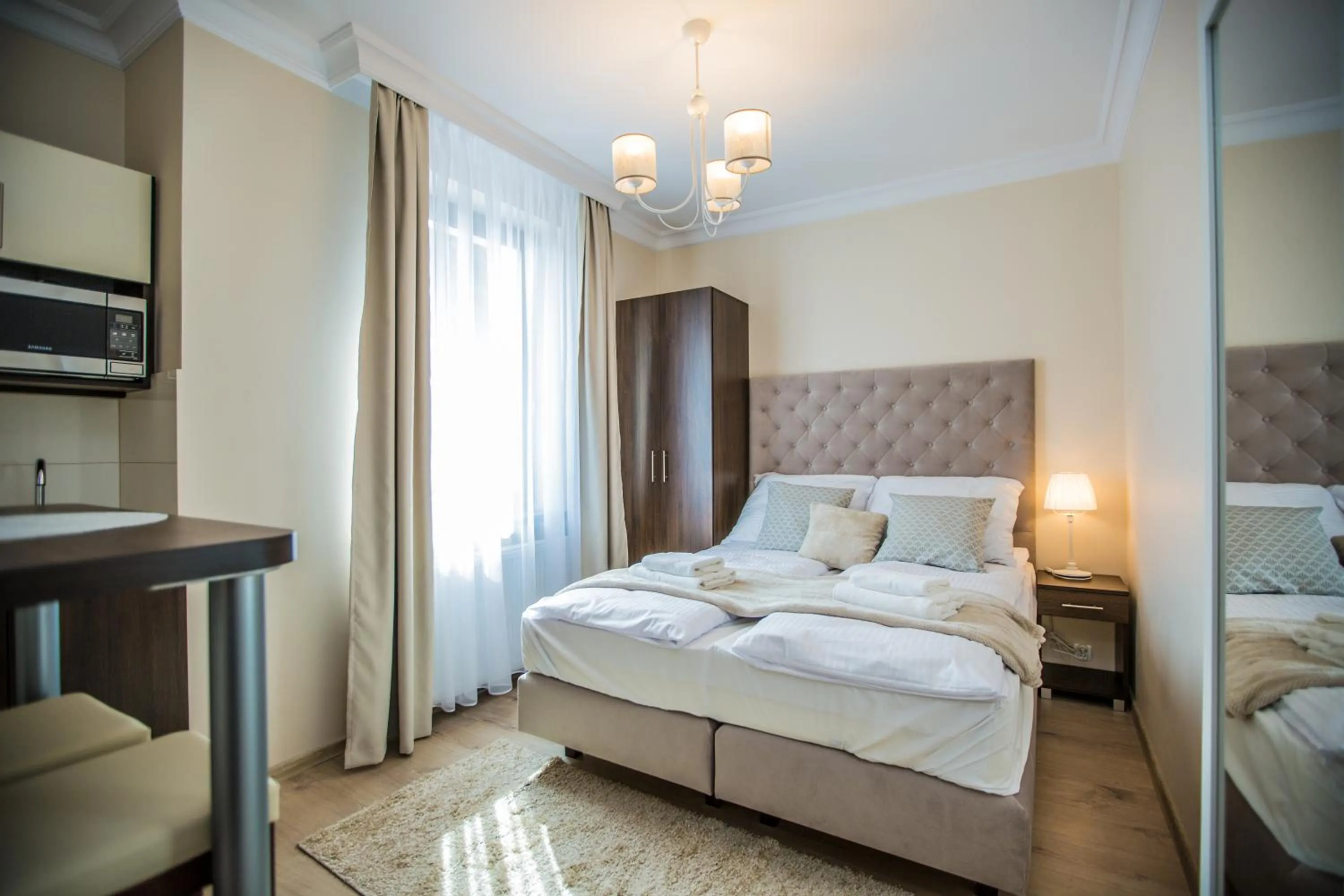 Bed in Villa Baltica