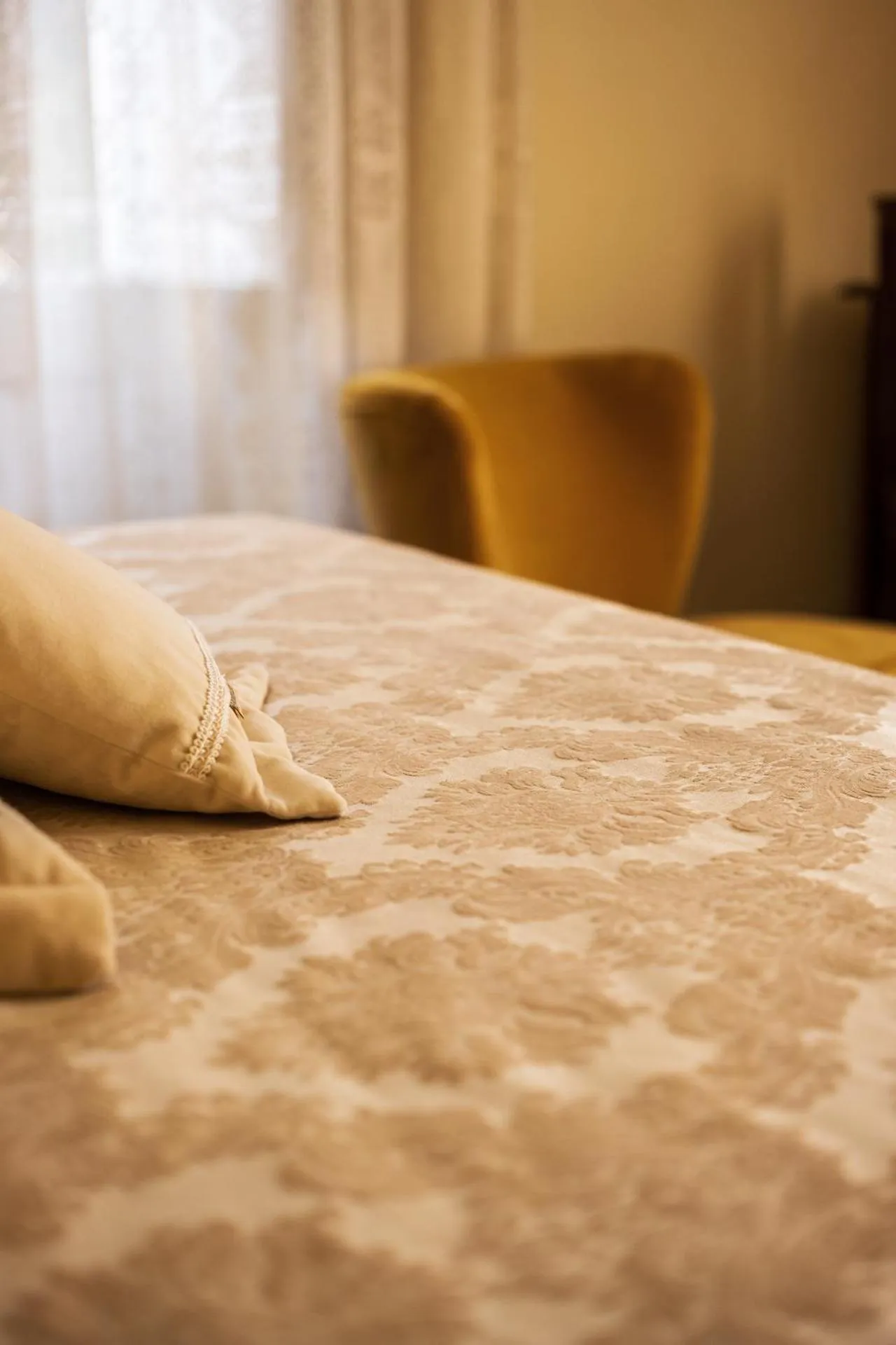 Bed in Relais Palazzo Vaglio