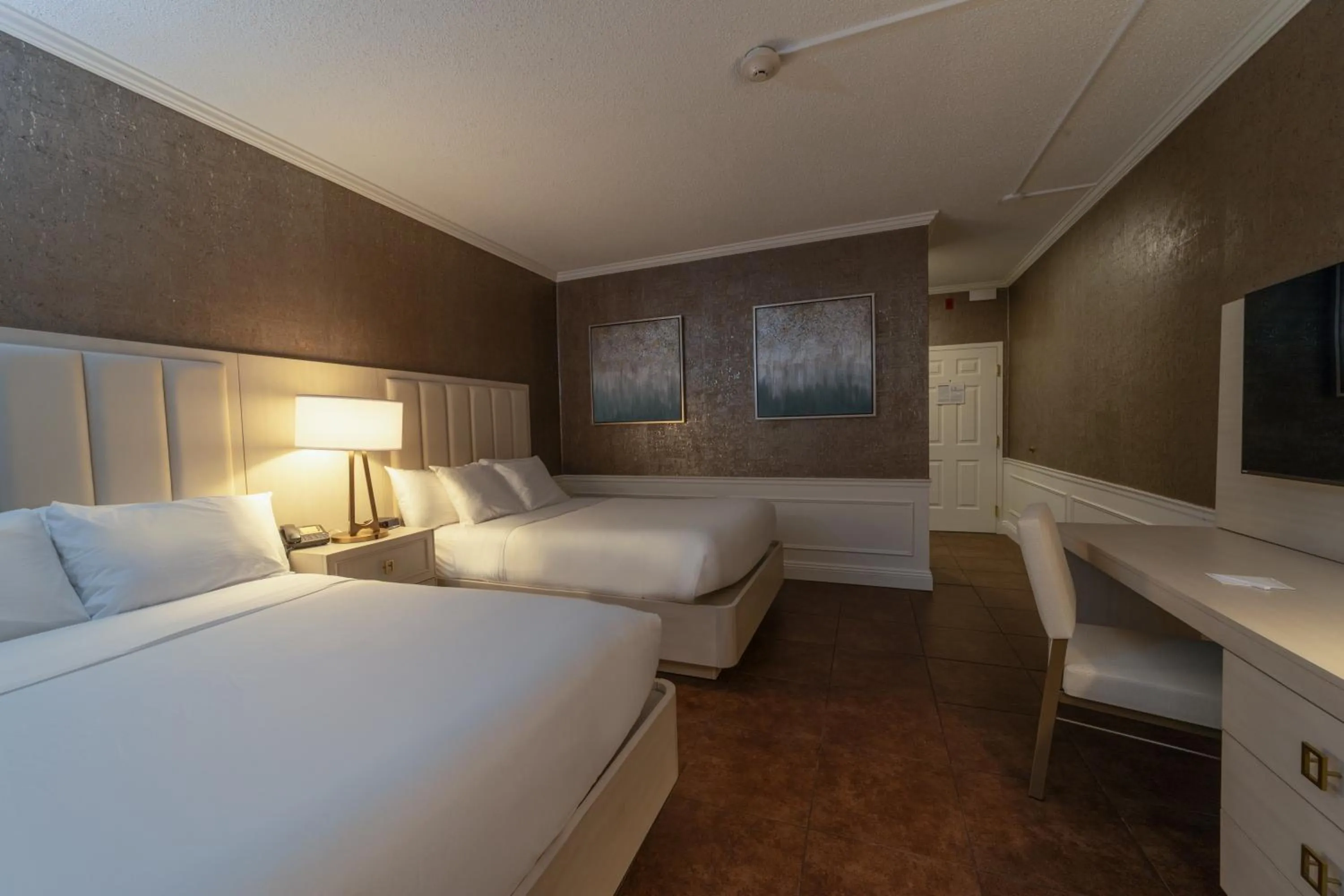 Bed in The Grand Resort