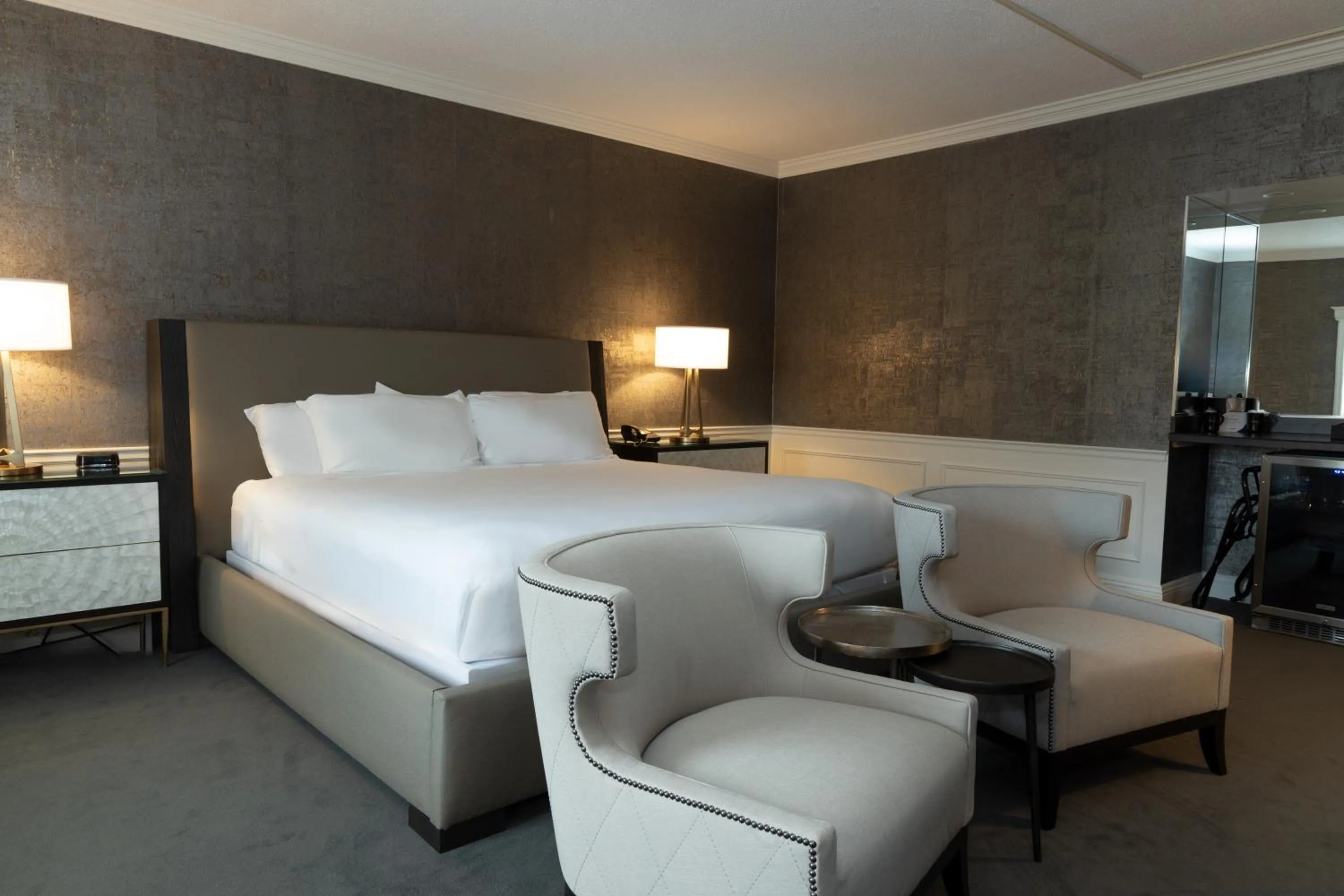 Bed in The Grand Resort