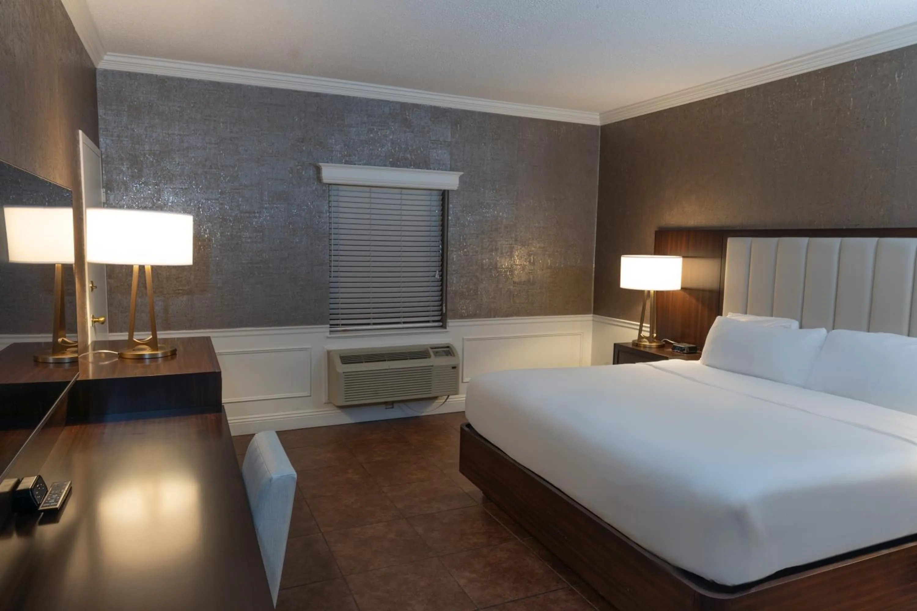 Bed in The Grand Resort