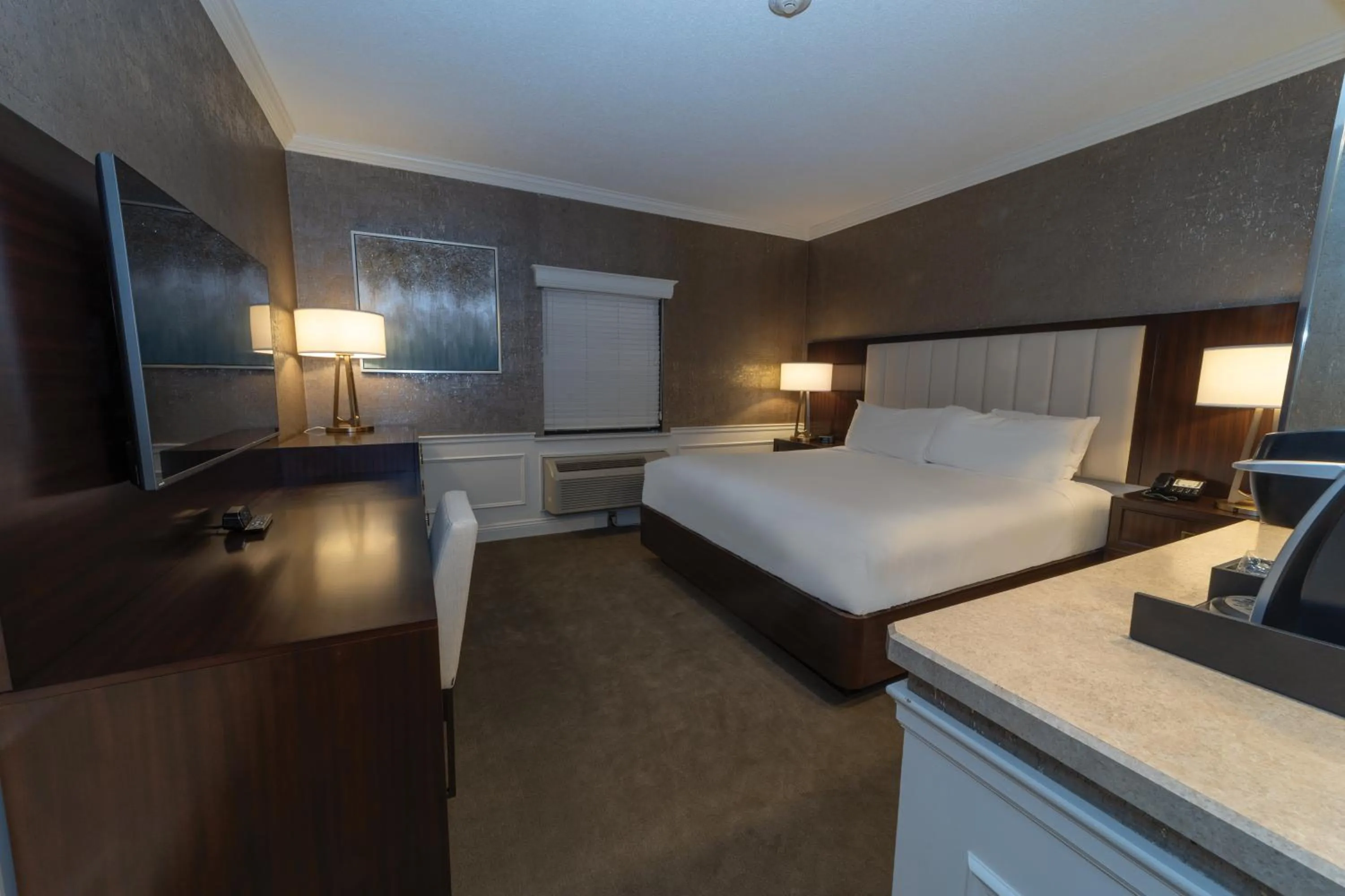 Bed in The Grand Resort