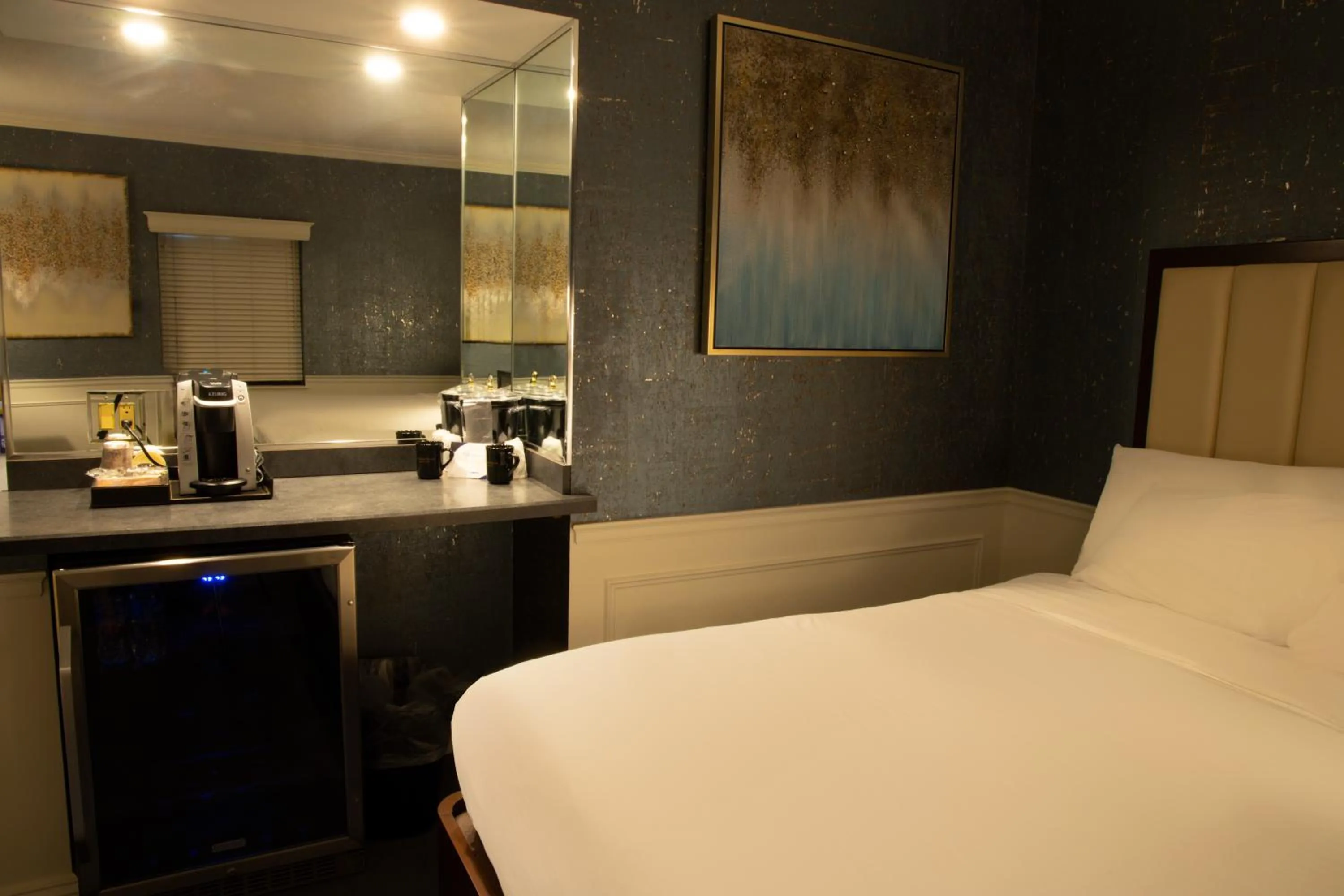 Bed in The Grand Resort