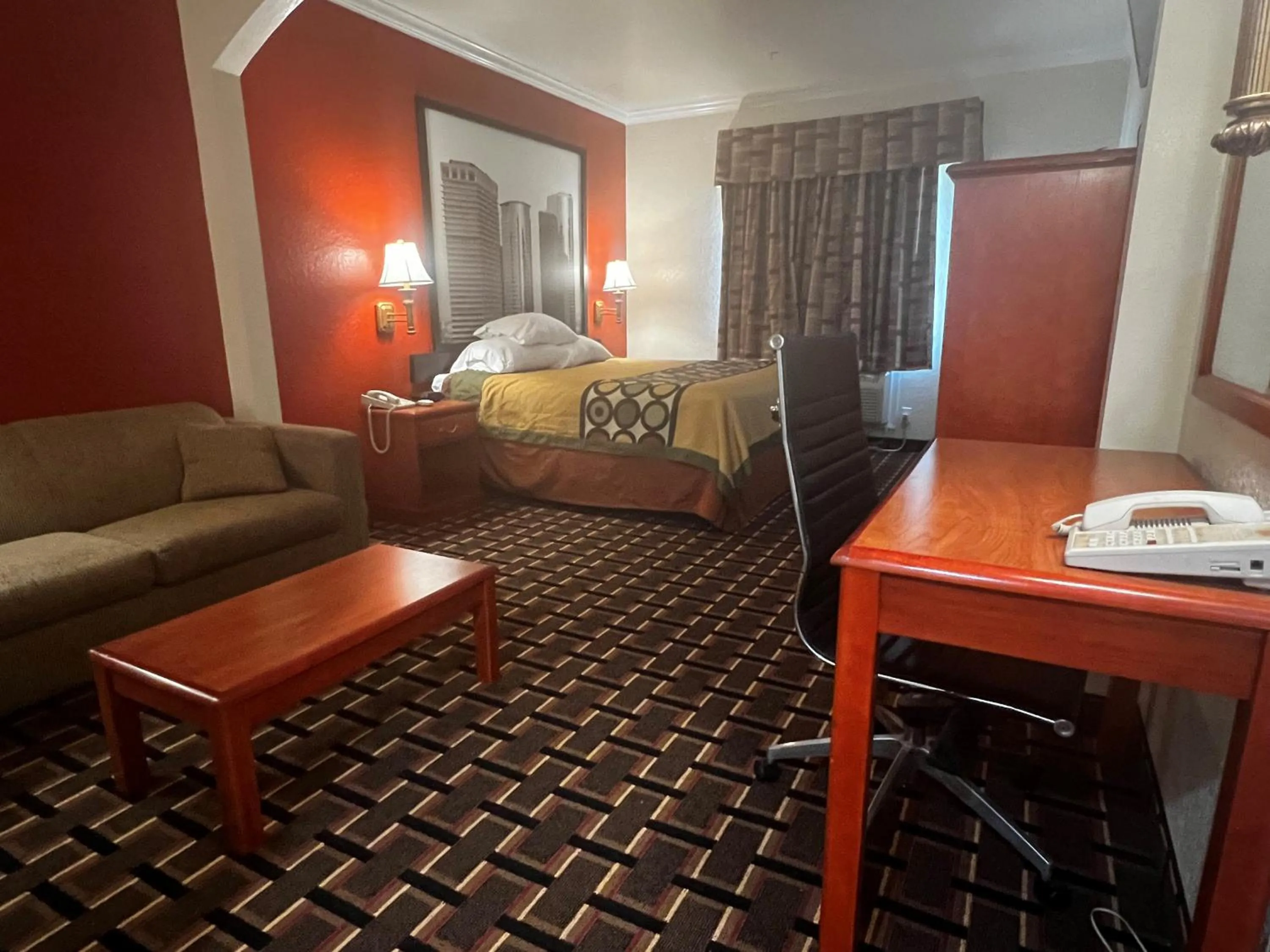 Photo of the whole room, Bed in Super 8 by Wyndham Brookshire TX