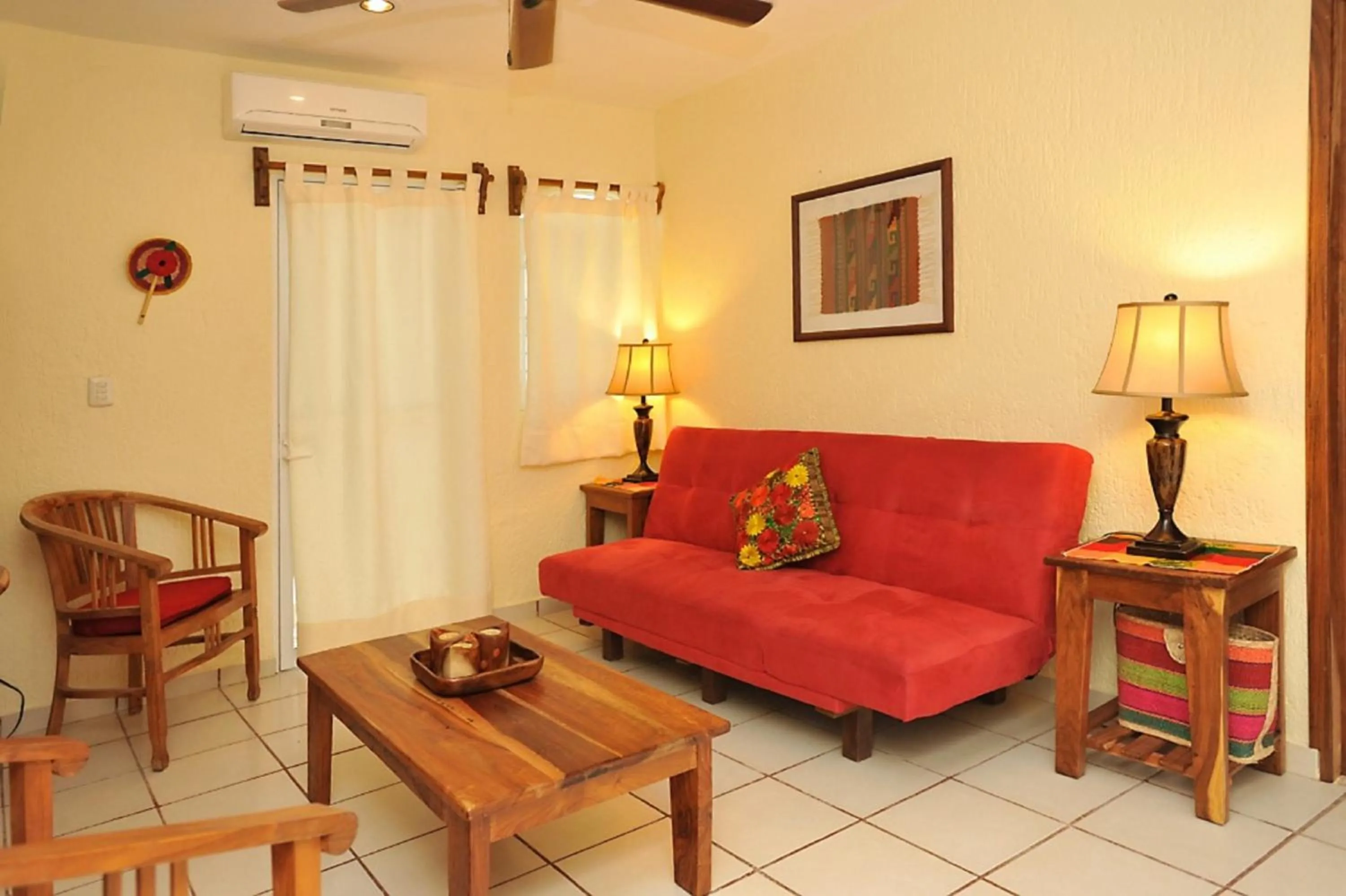 Living room, Bed in Righetto Vacation Rentals