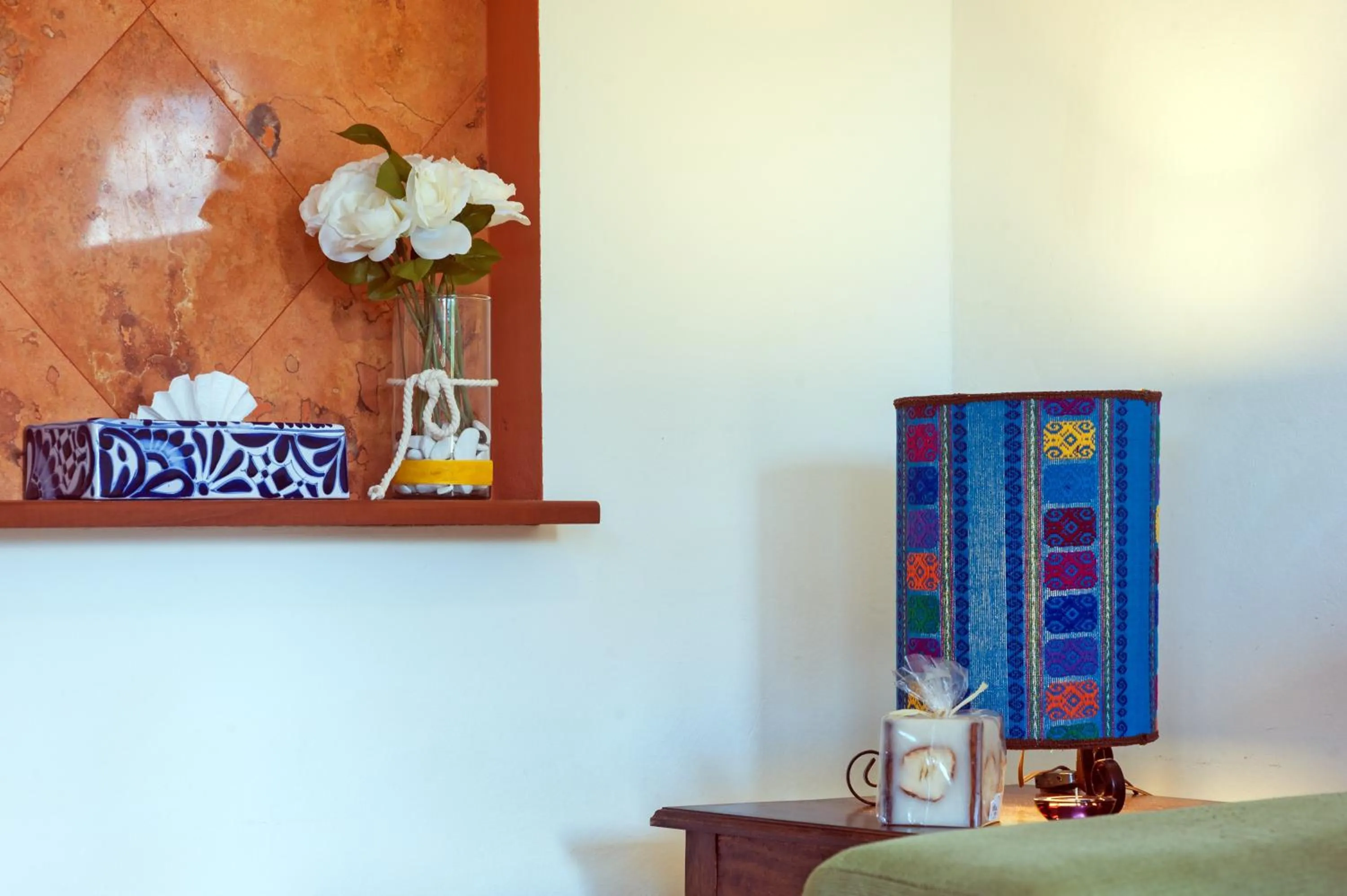 Decorative detail, Bed in Righetto Vacation Rentals