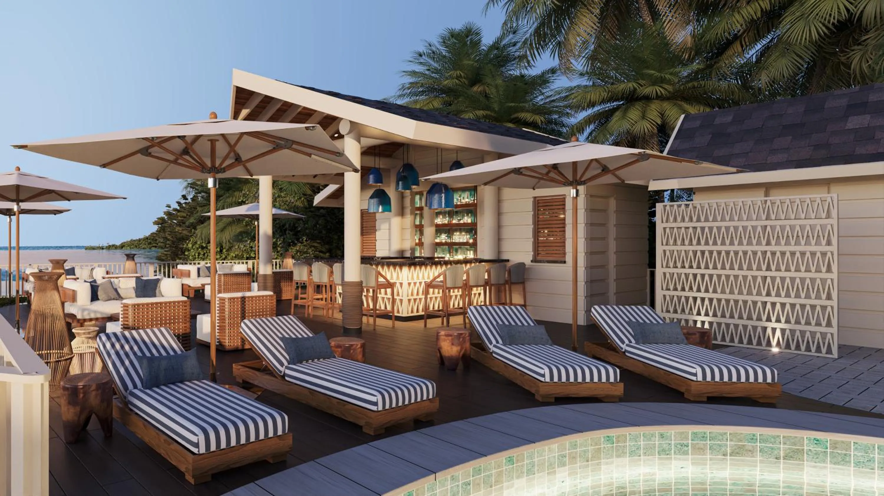 Lounge or bar in Secrets Saint Lucia Resort & Spa - All Inclusive