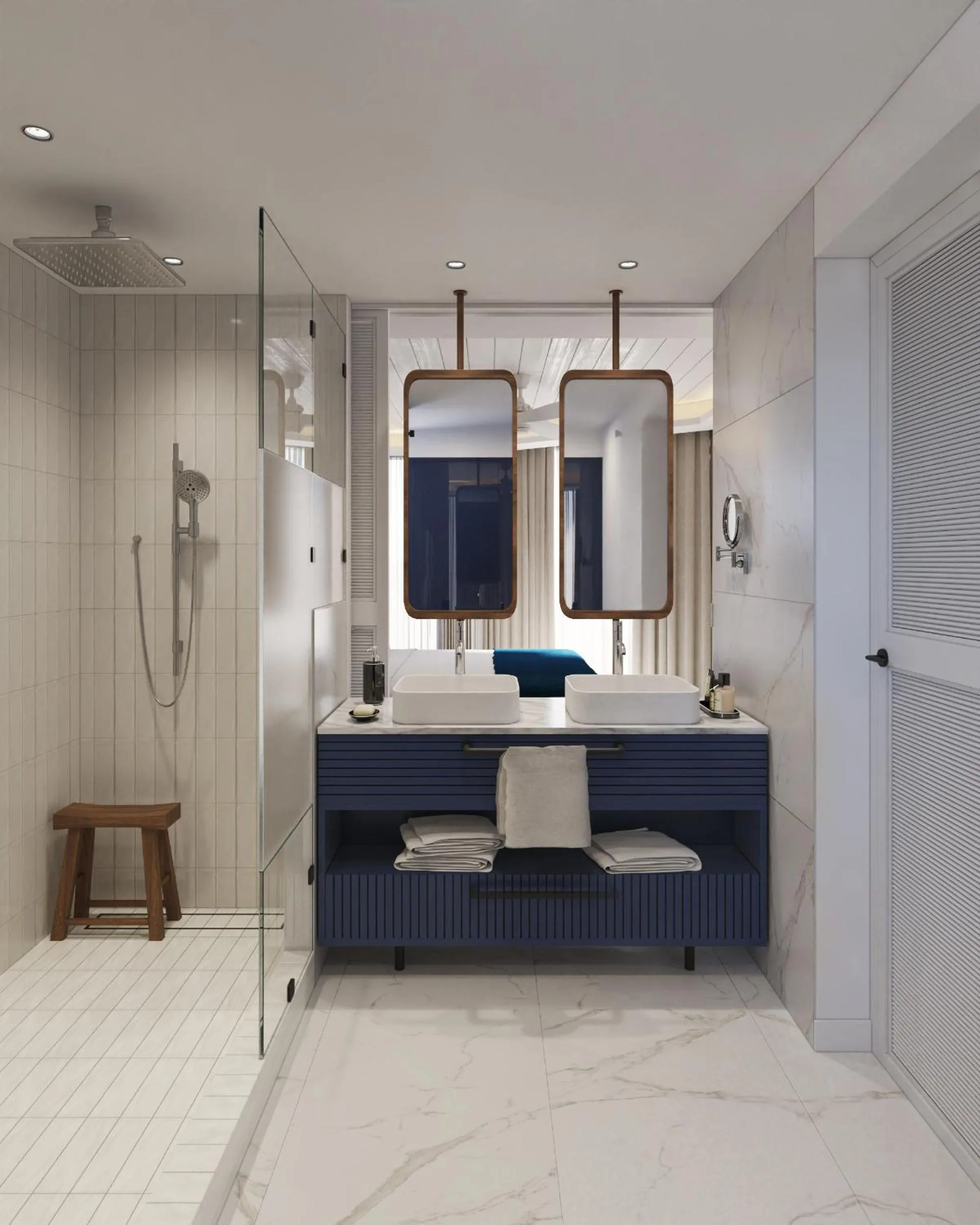 Shower in Secrets Saint Lucia Resort & Spa - All Inclusive