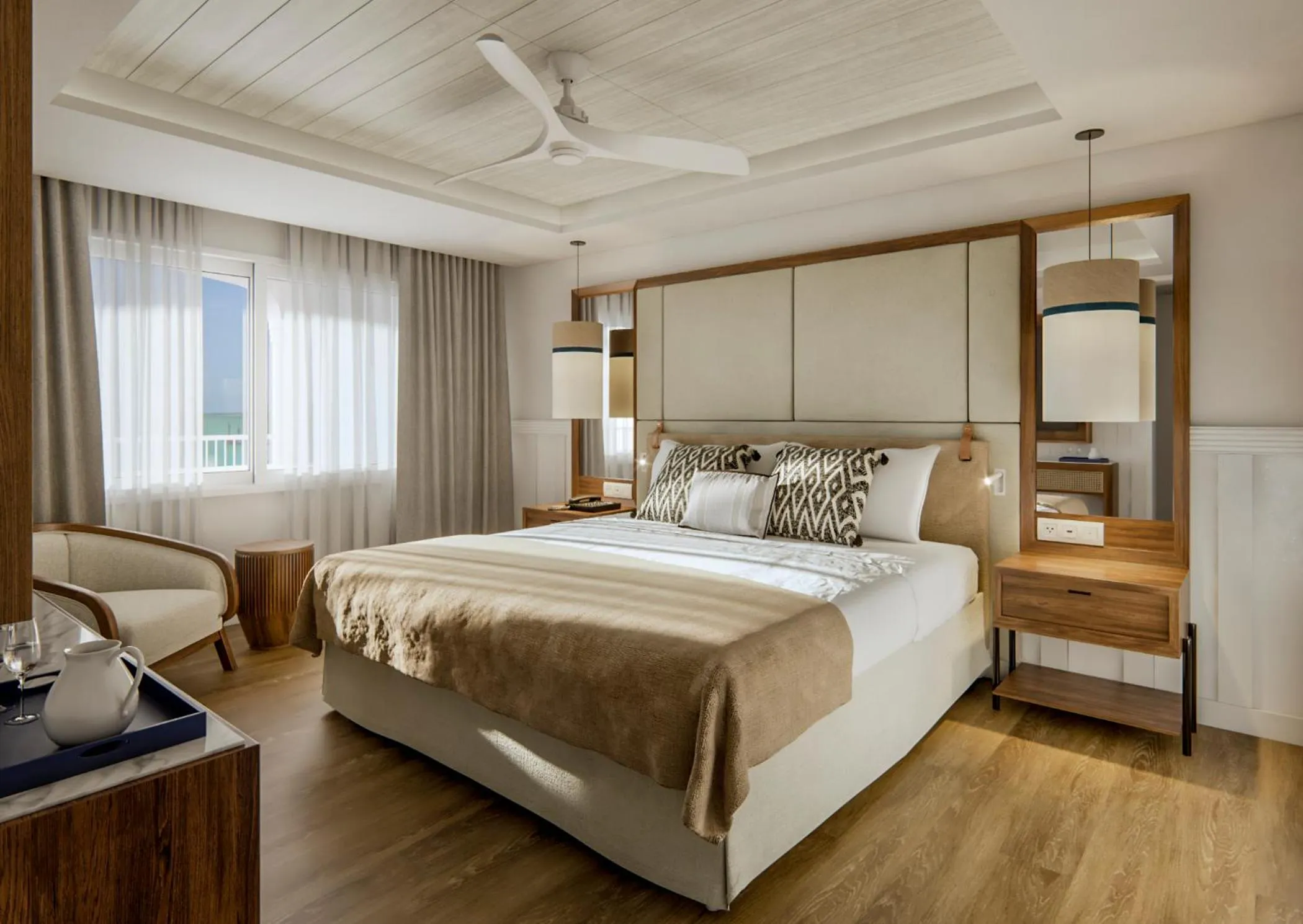 Bedroom, Bed in Secrets Saint Lucia Resort & Spa - All Inclusive