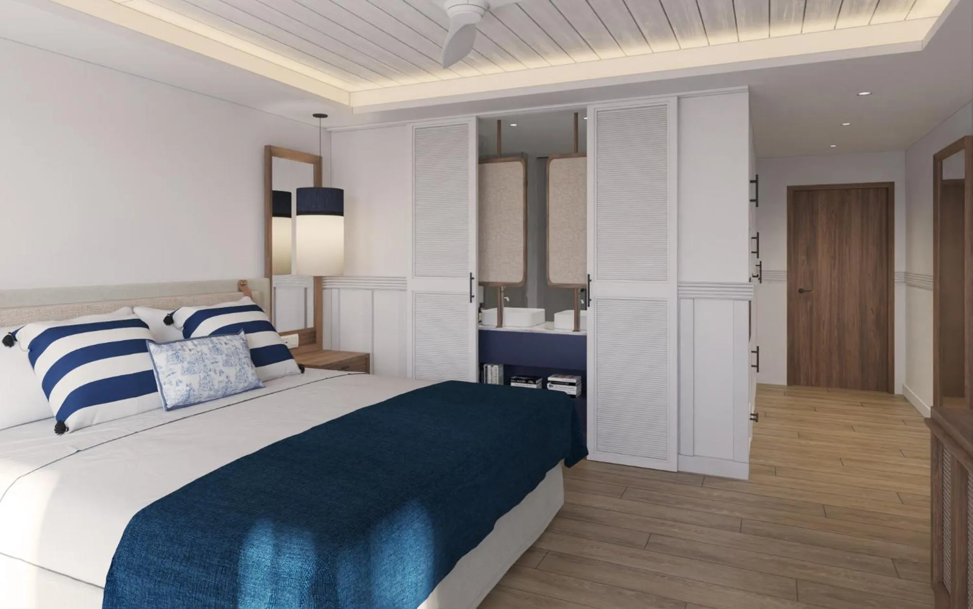 Bedroom, Bed in Secrets Saint Lucia Resort & Spa - All Inclusive