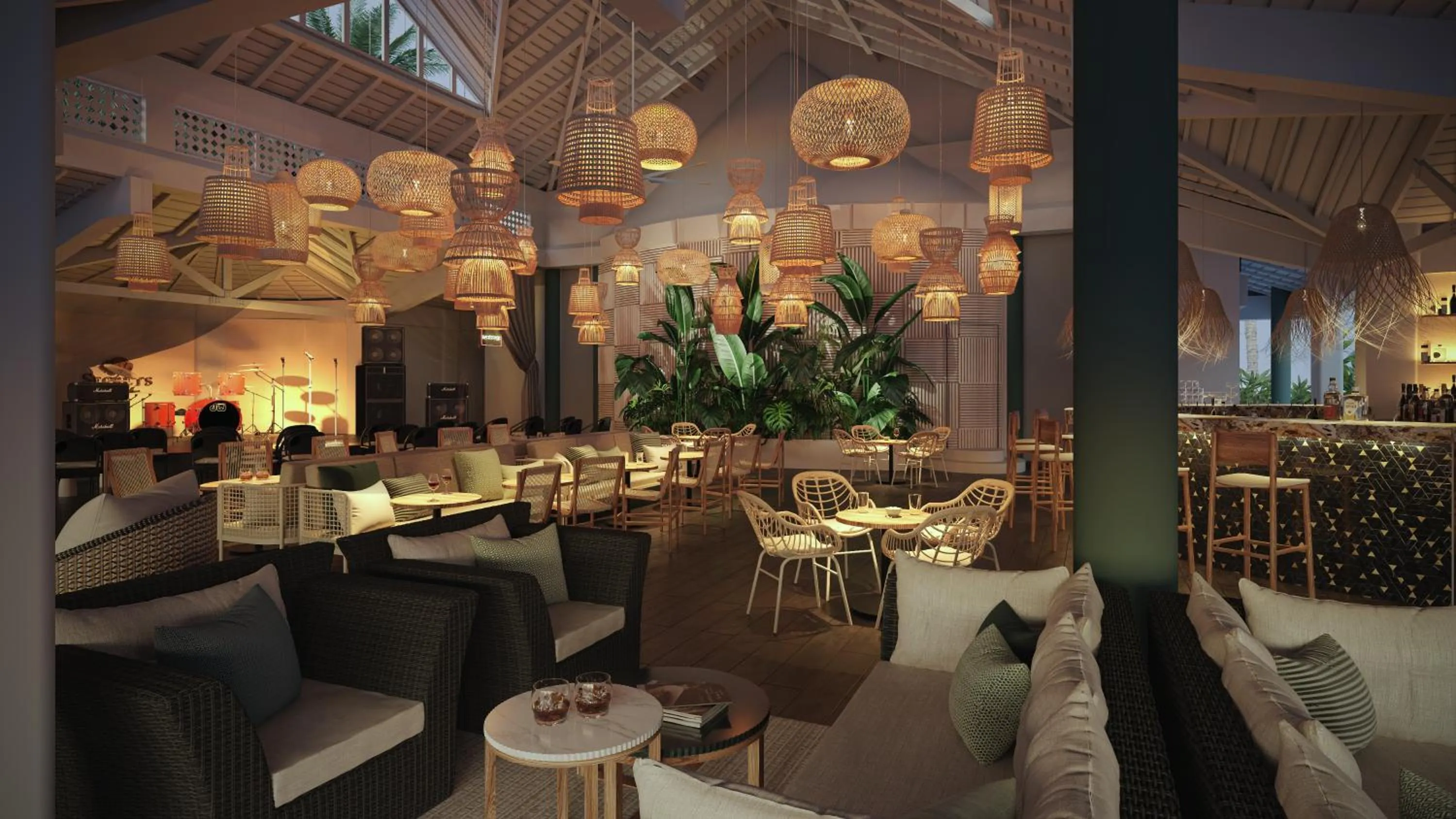 Lounge or bar in Secrets Saint Lucia Resort & Spa - All Inclusive