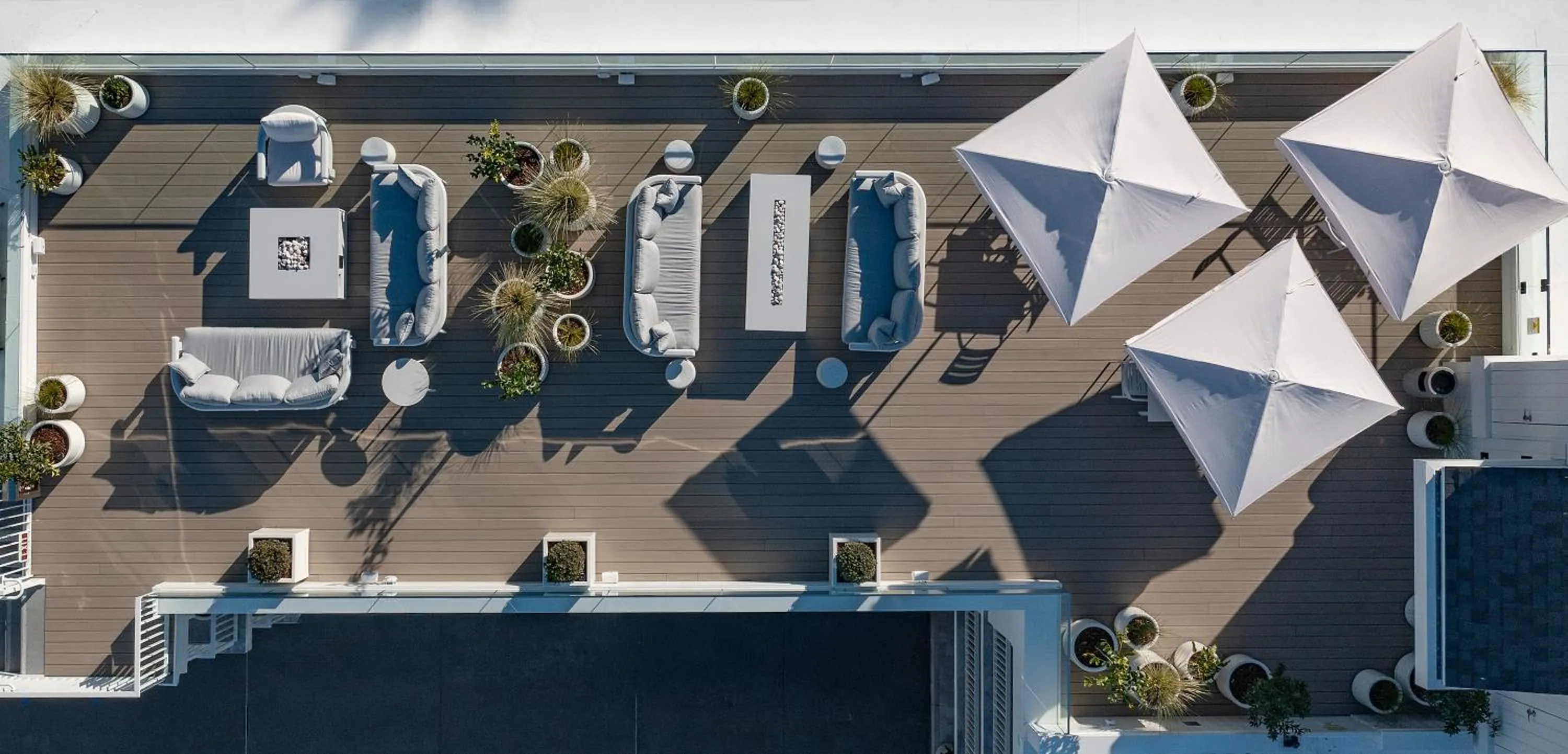 Bird's eye view in Bay Shores Peninsula Hotel