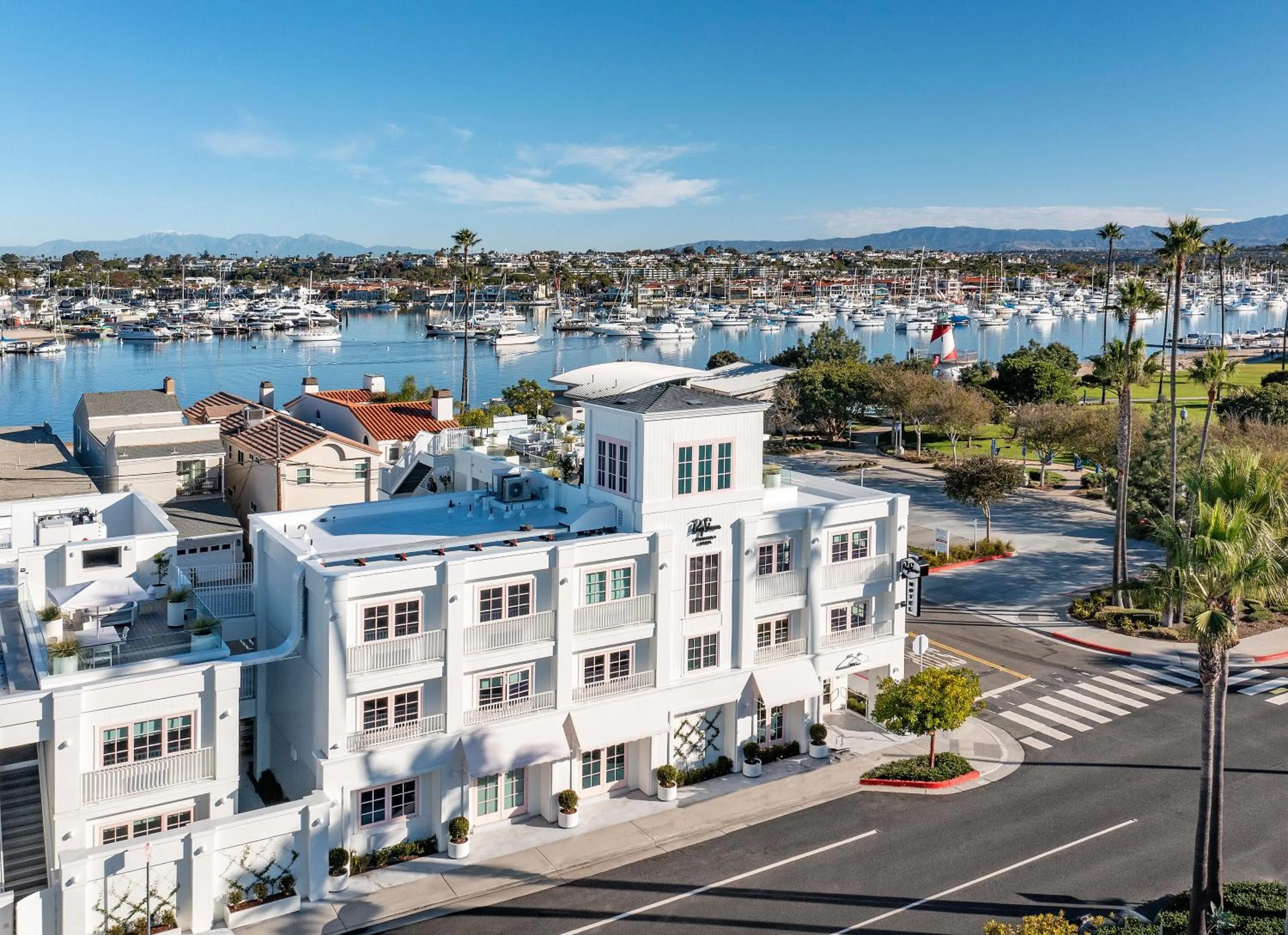 Bird's eye view in Bay Shores Peninsula Hotel