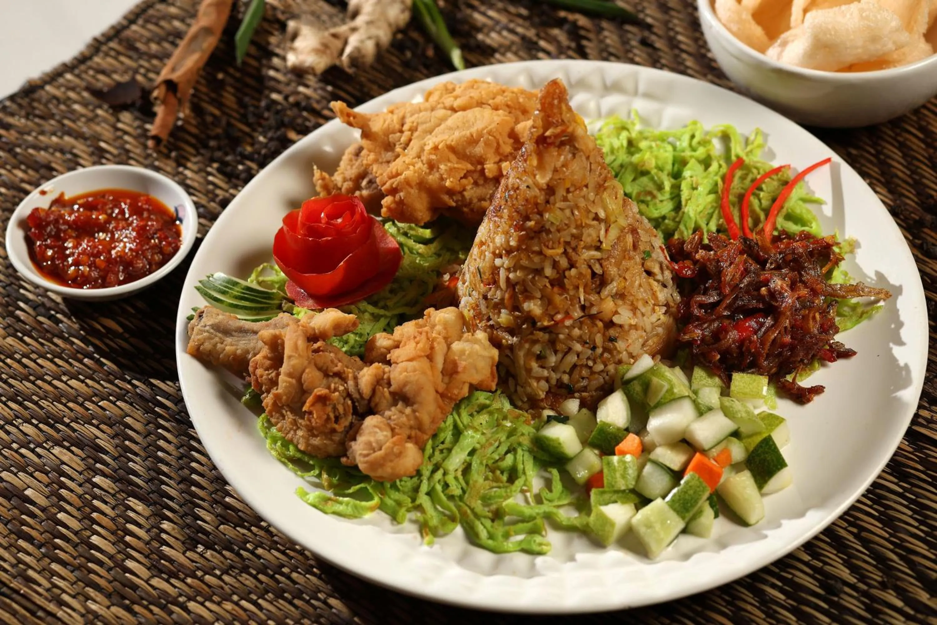 Food in Royal Hotel and Convention Tretes