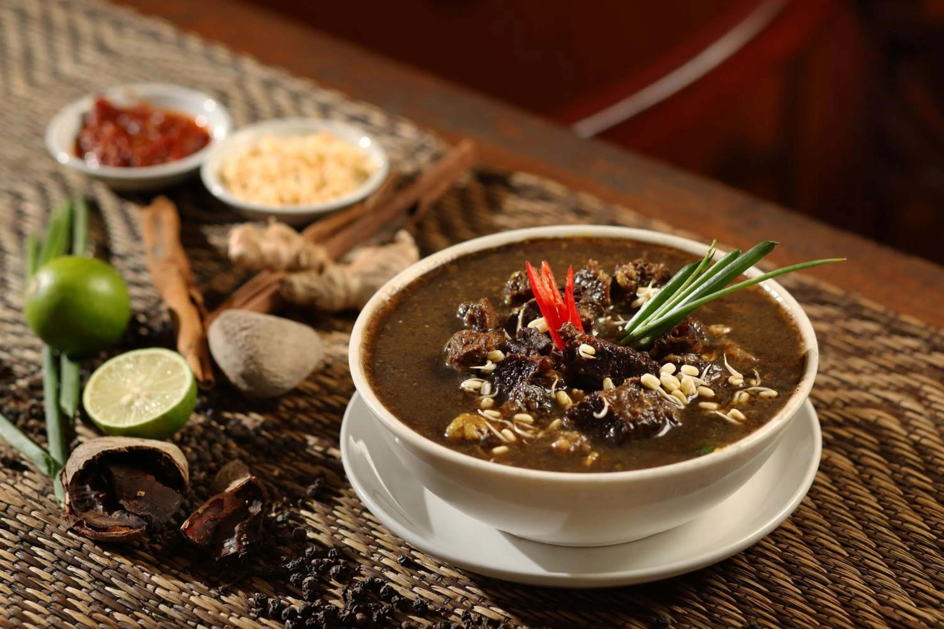 Food close-up in Royal Hotel and Convention Tretes