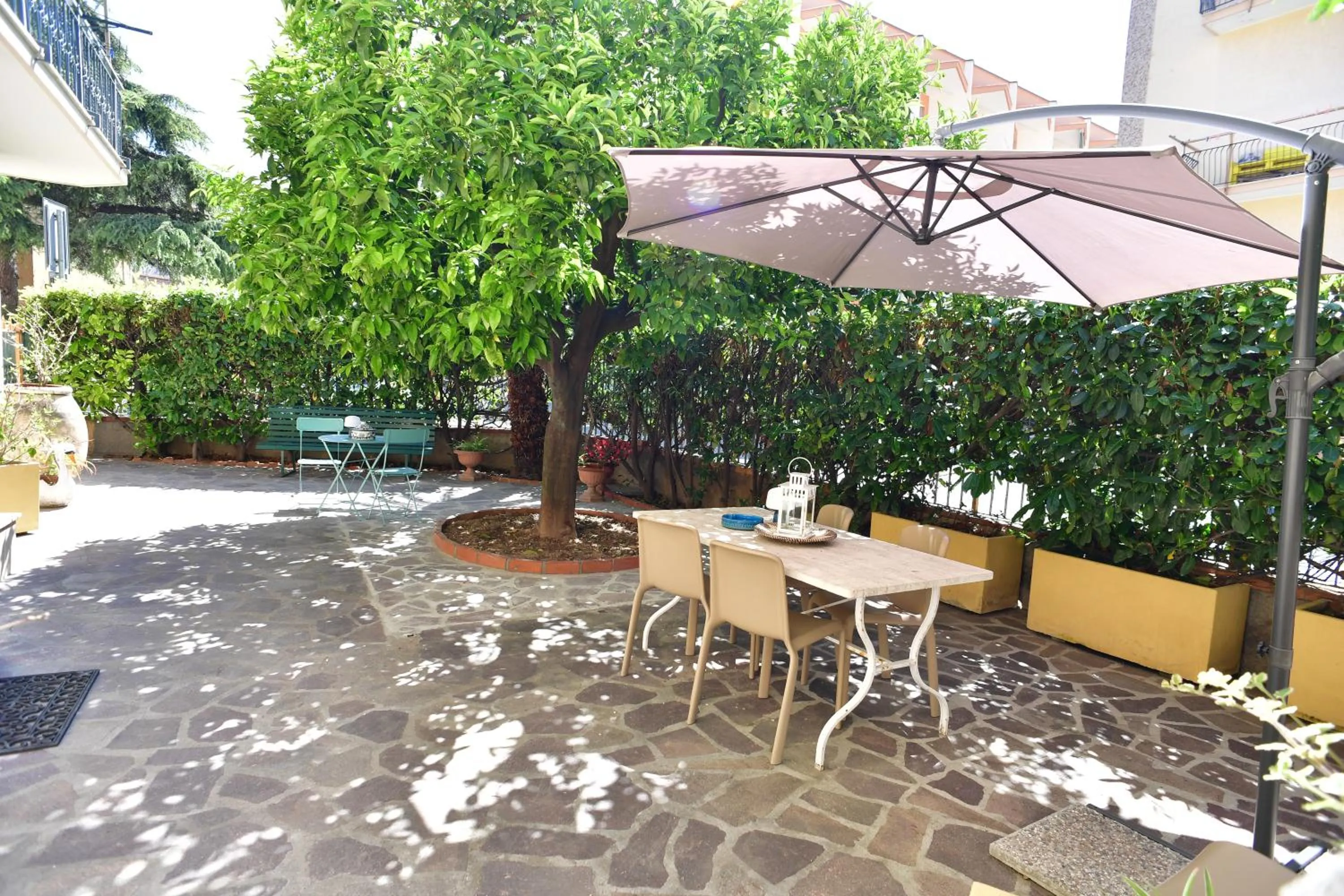 Garden in Ca du Ginetto B & B