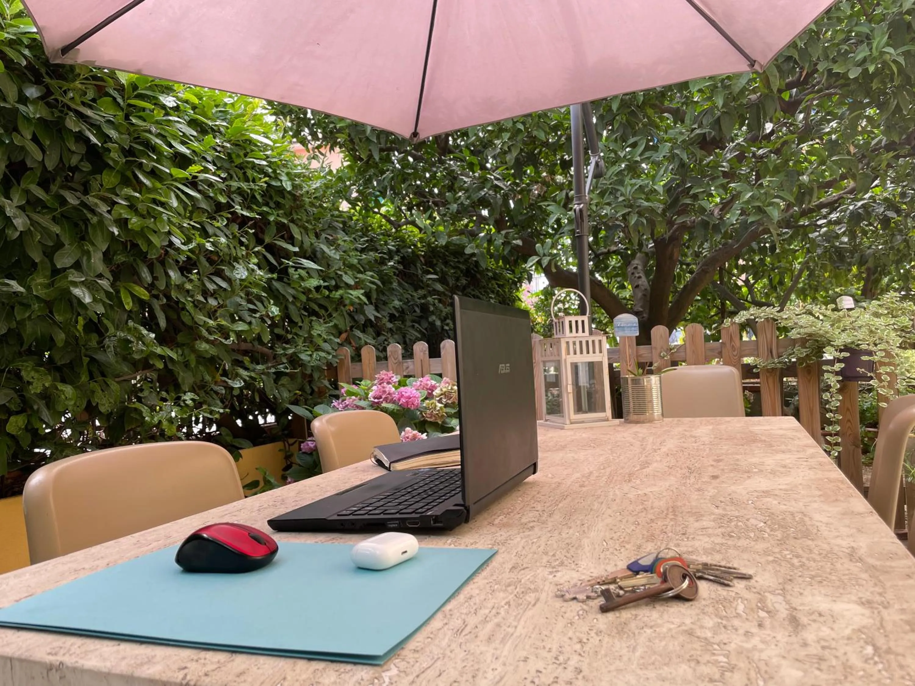 Garden in Ca du Ginetto B & B