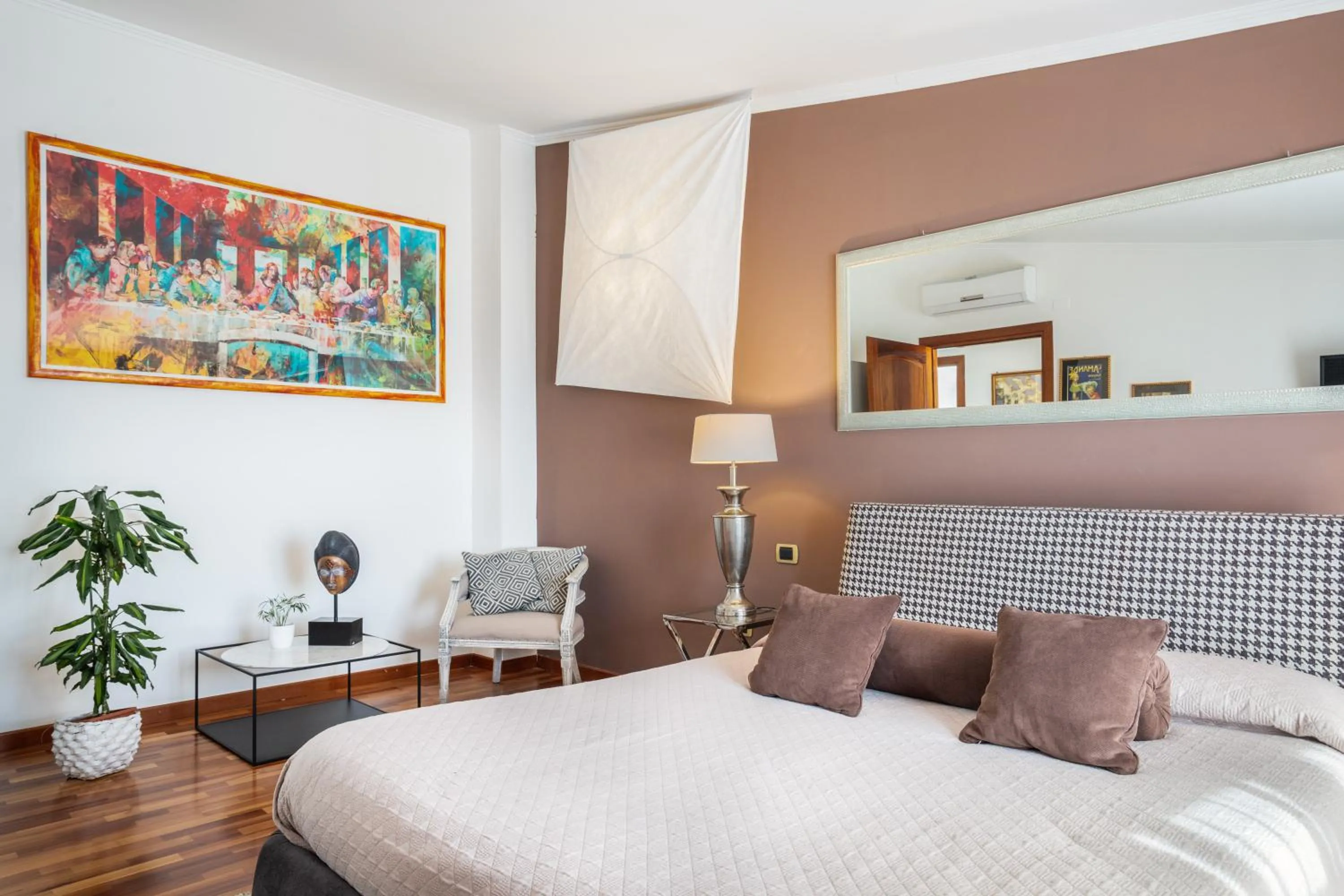 Bed in Relais La Lanterne