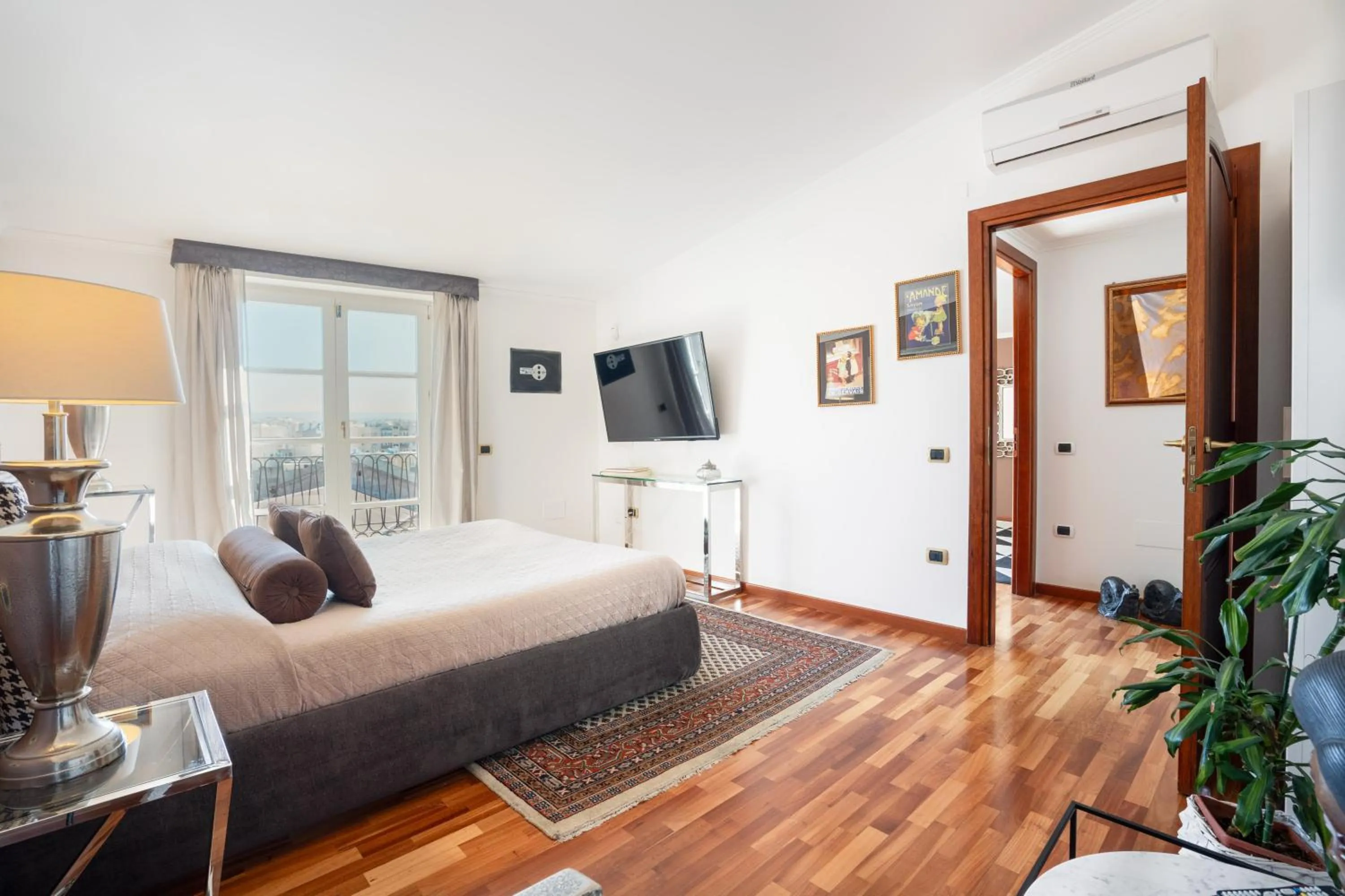 Bed in Relais La Lanterne