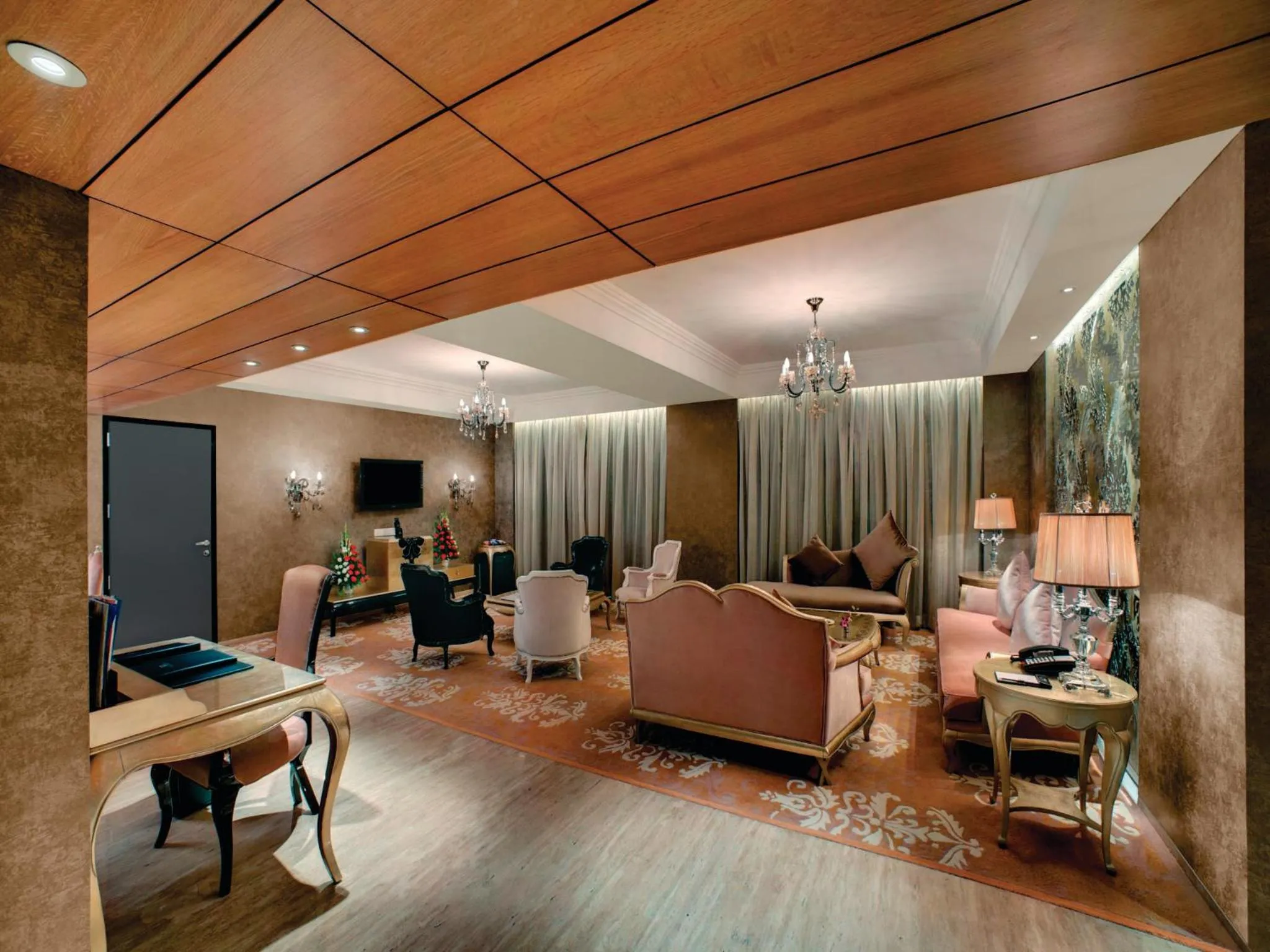 Living room in Orange Megastructure LLP