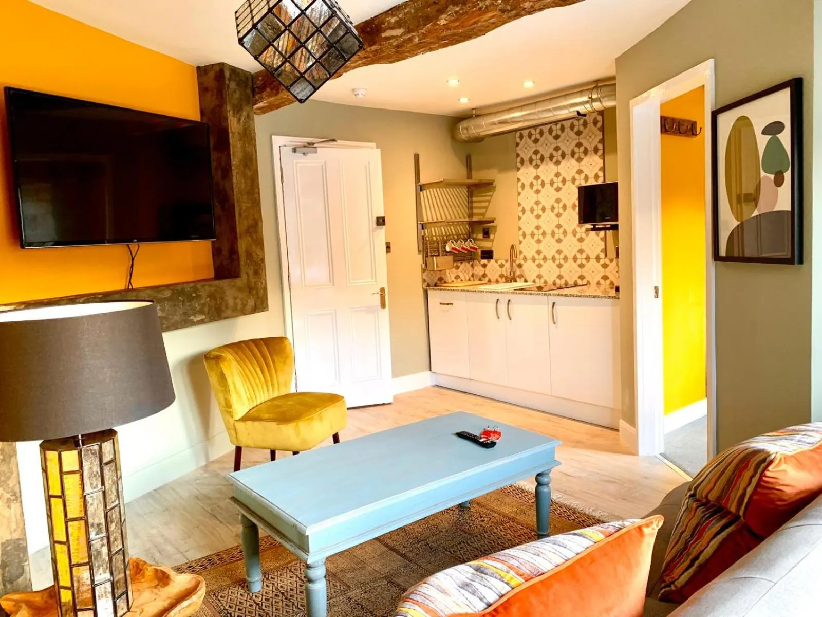 Kitchen or kitchenette in Old Fleece Apartments