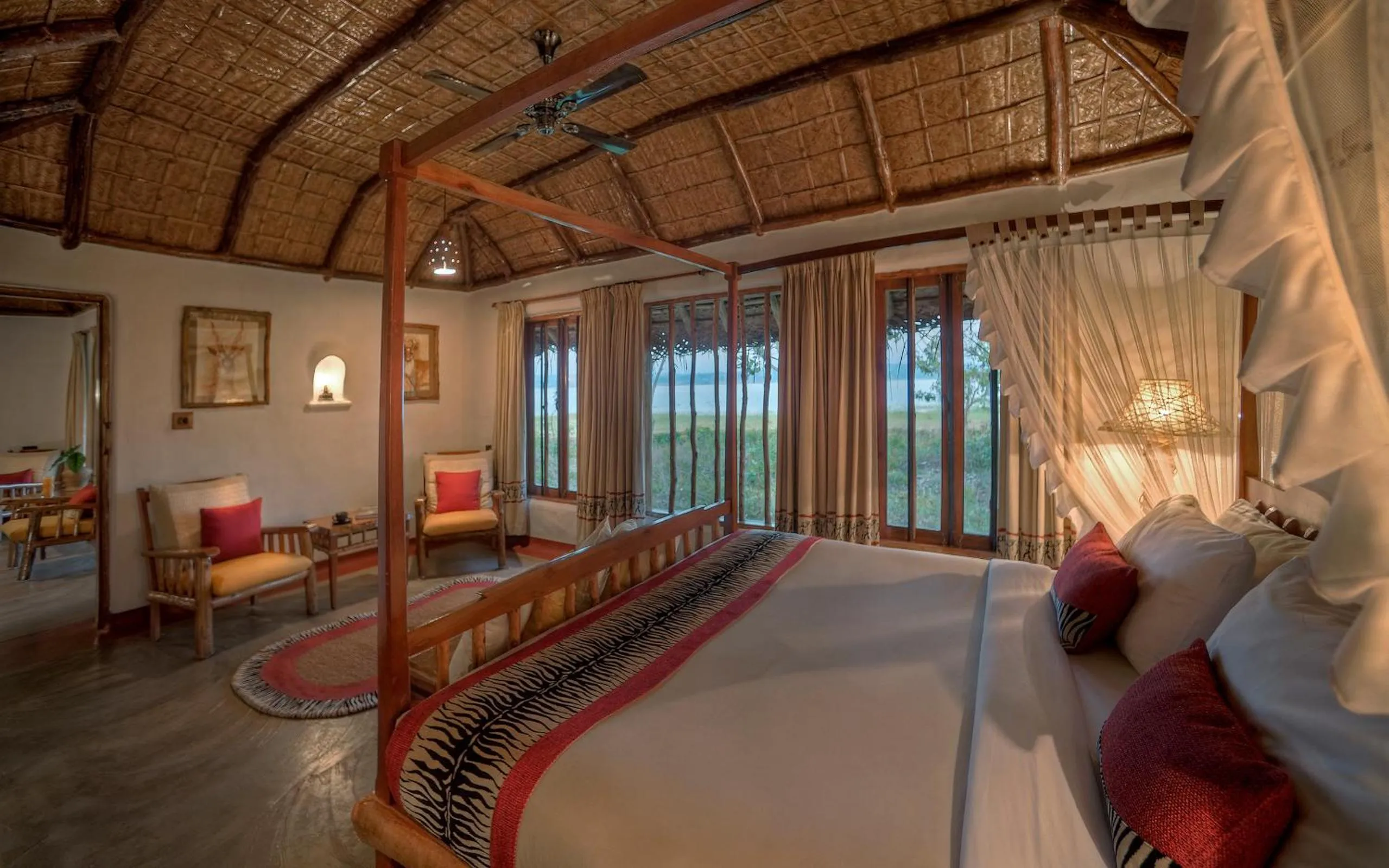 Bedroom, Bed in Evolve Back Kabini