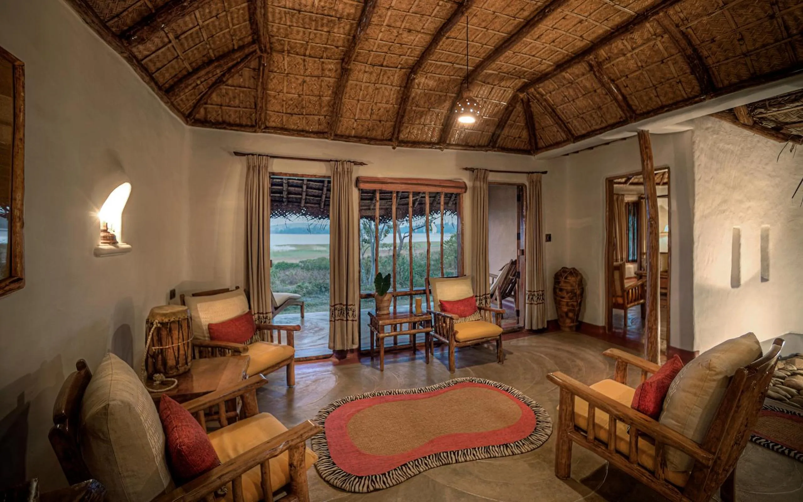 Living room in Evolve Back Kabini