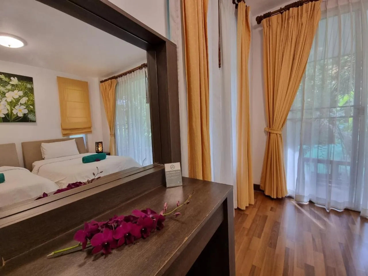 Bedroom, Bed in Baan Gecko