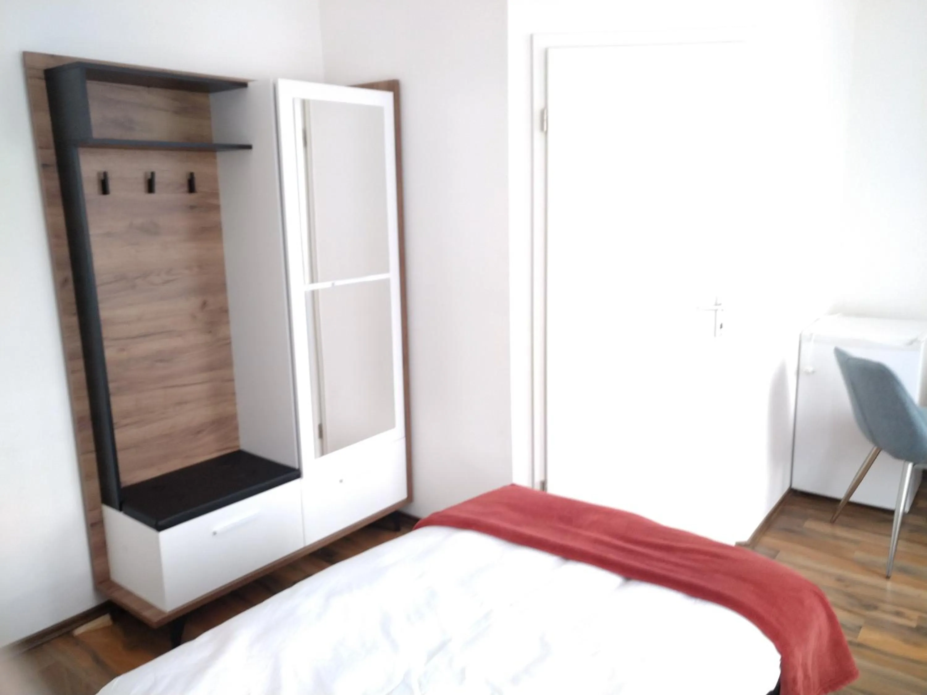 Bed in Hotel Zentrum