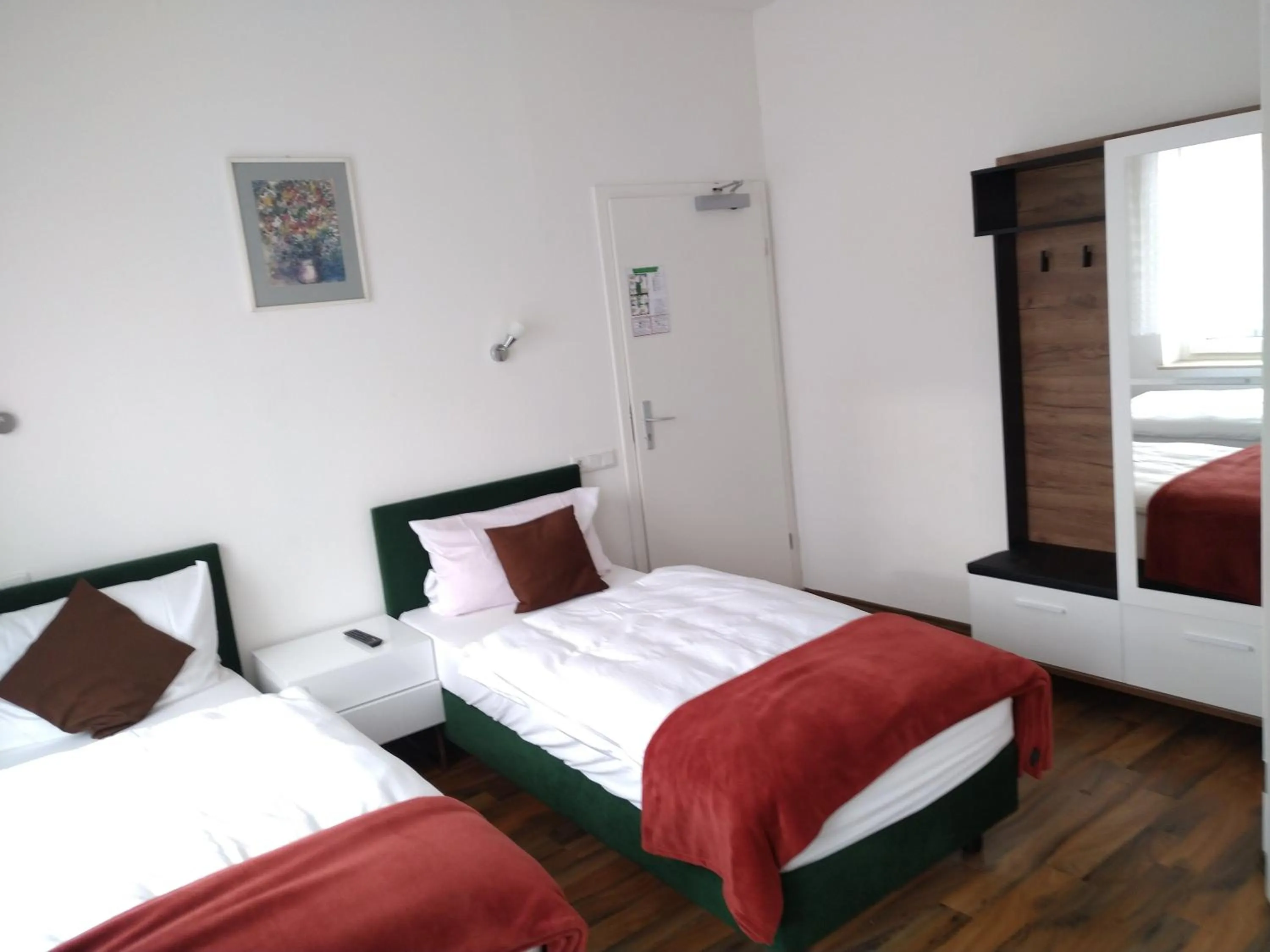 Bed in Hotel Zentrum