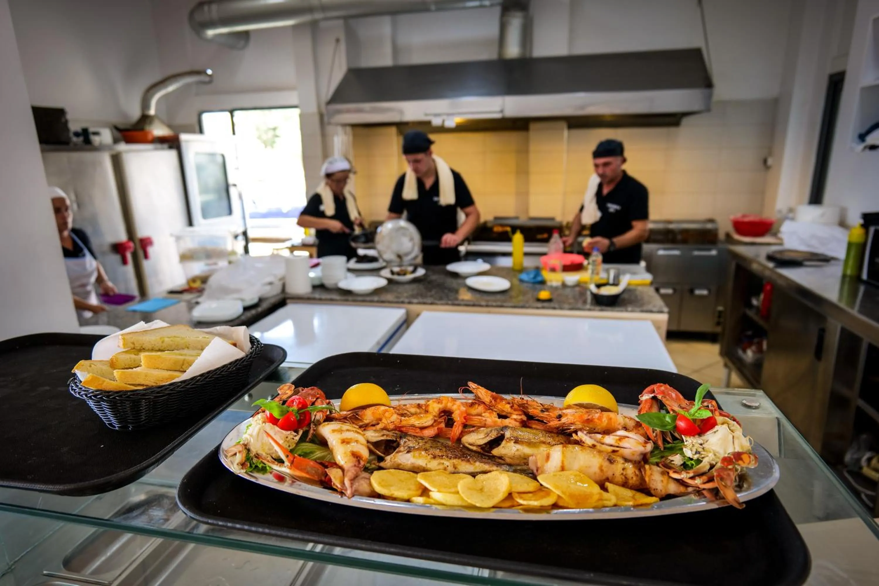 Kitchen or kitchenette in Hotel Afa