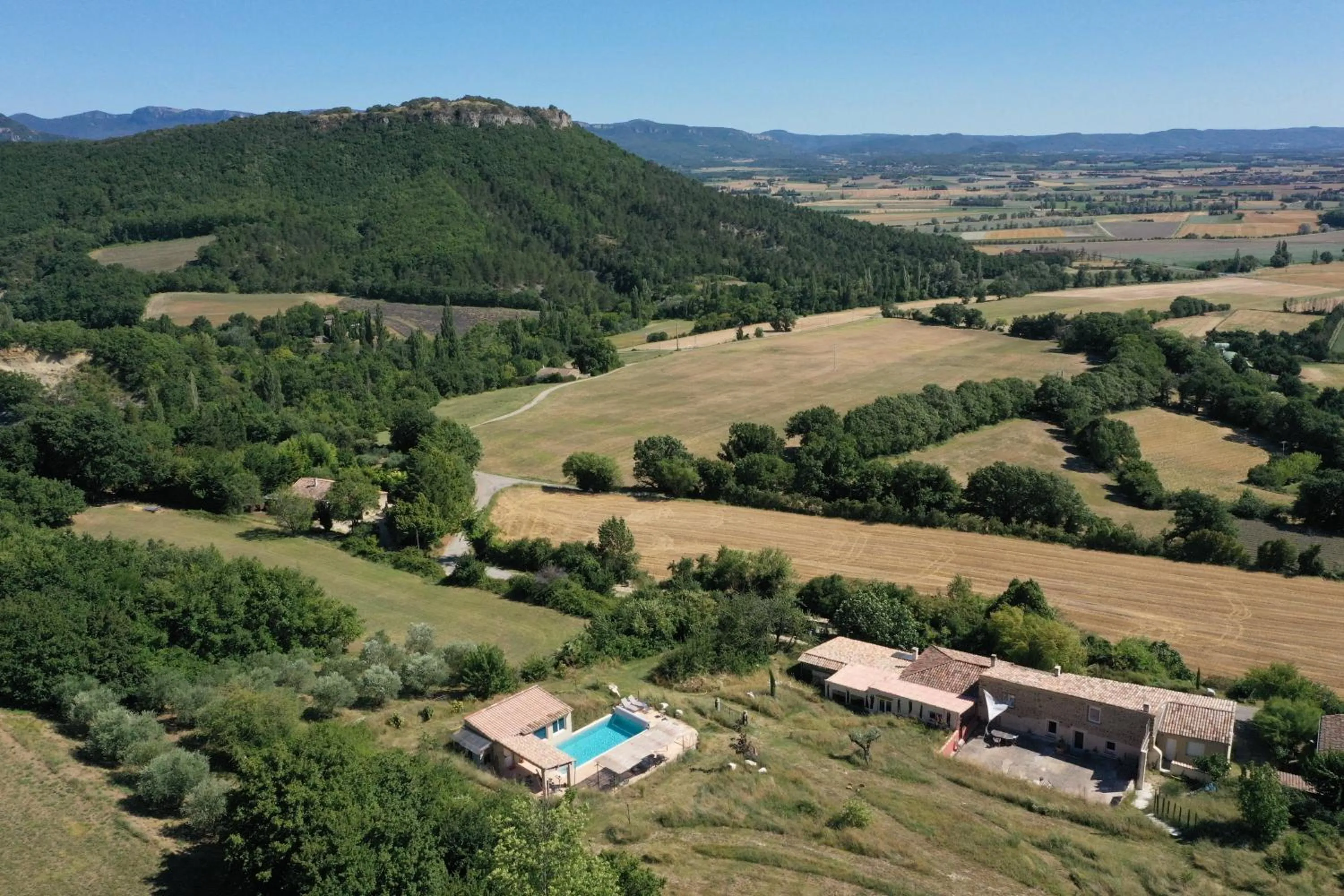 Bird's eye view in tempepailla