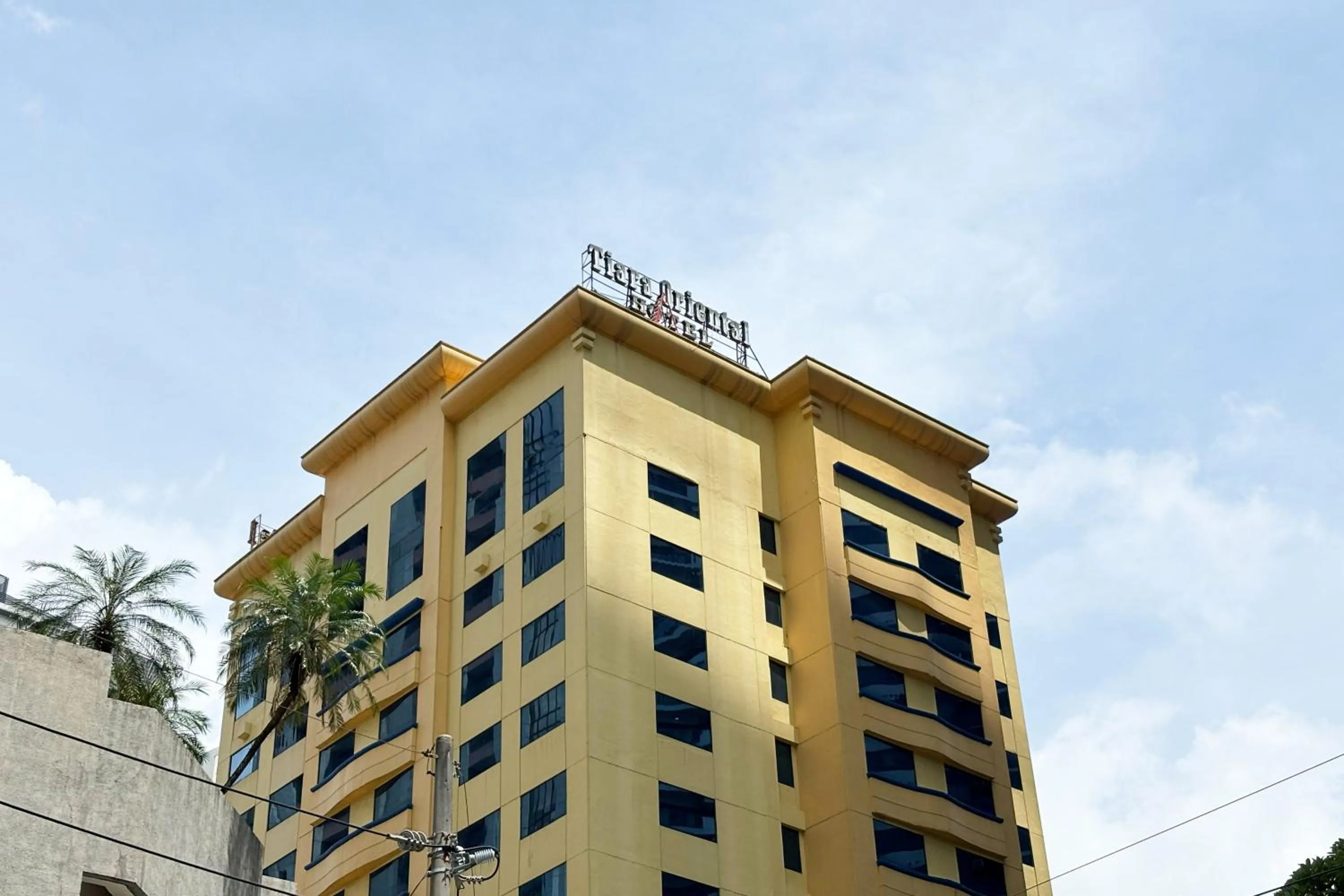 Property building in Tiara Oriental Hotel Makati powered by Cocotel