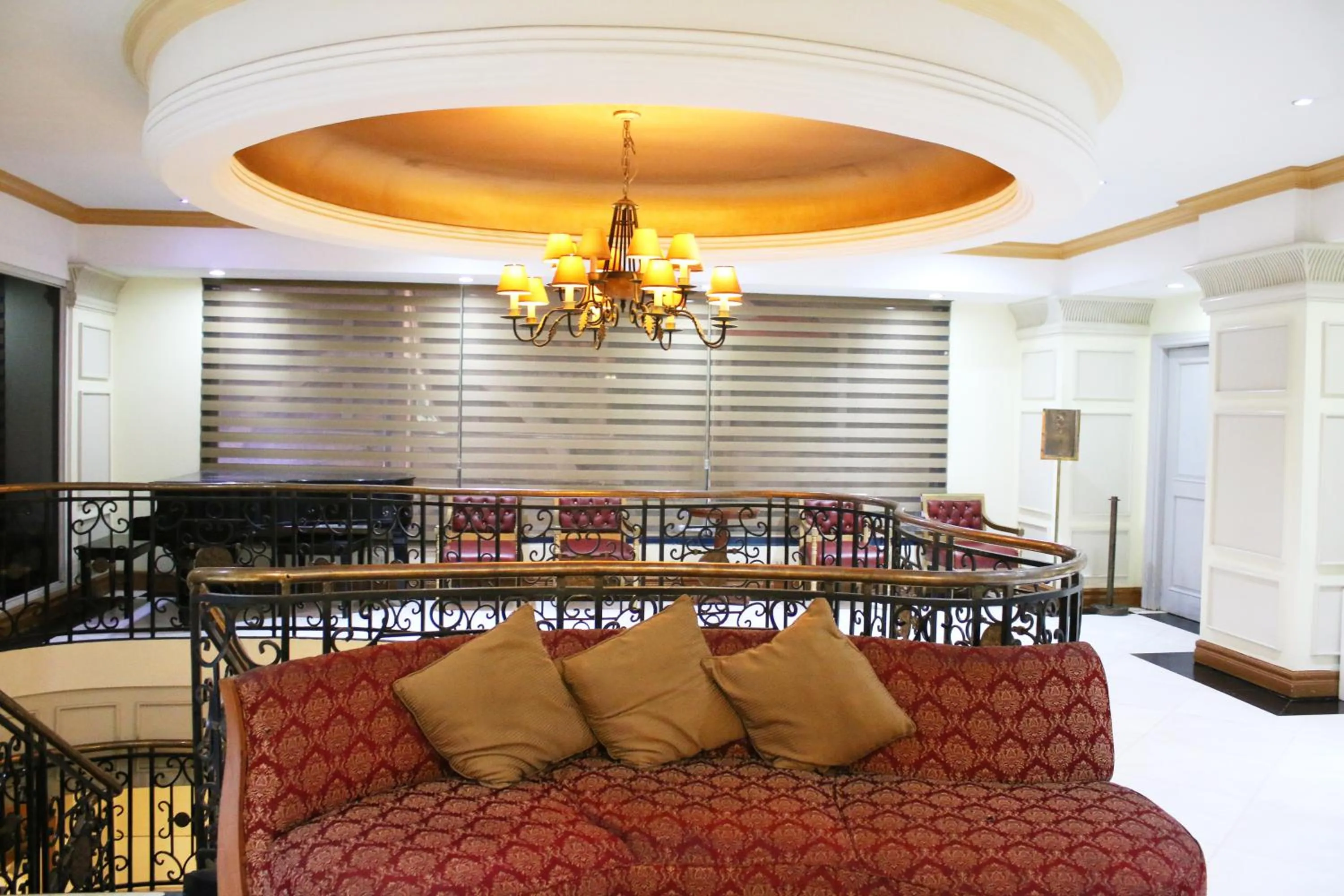 Seating area in Tiara Oriental Hotel Makati powered by Cocotel