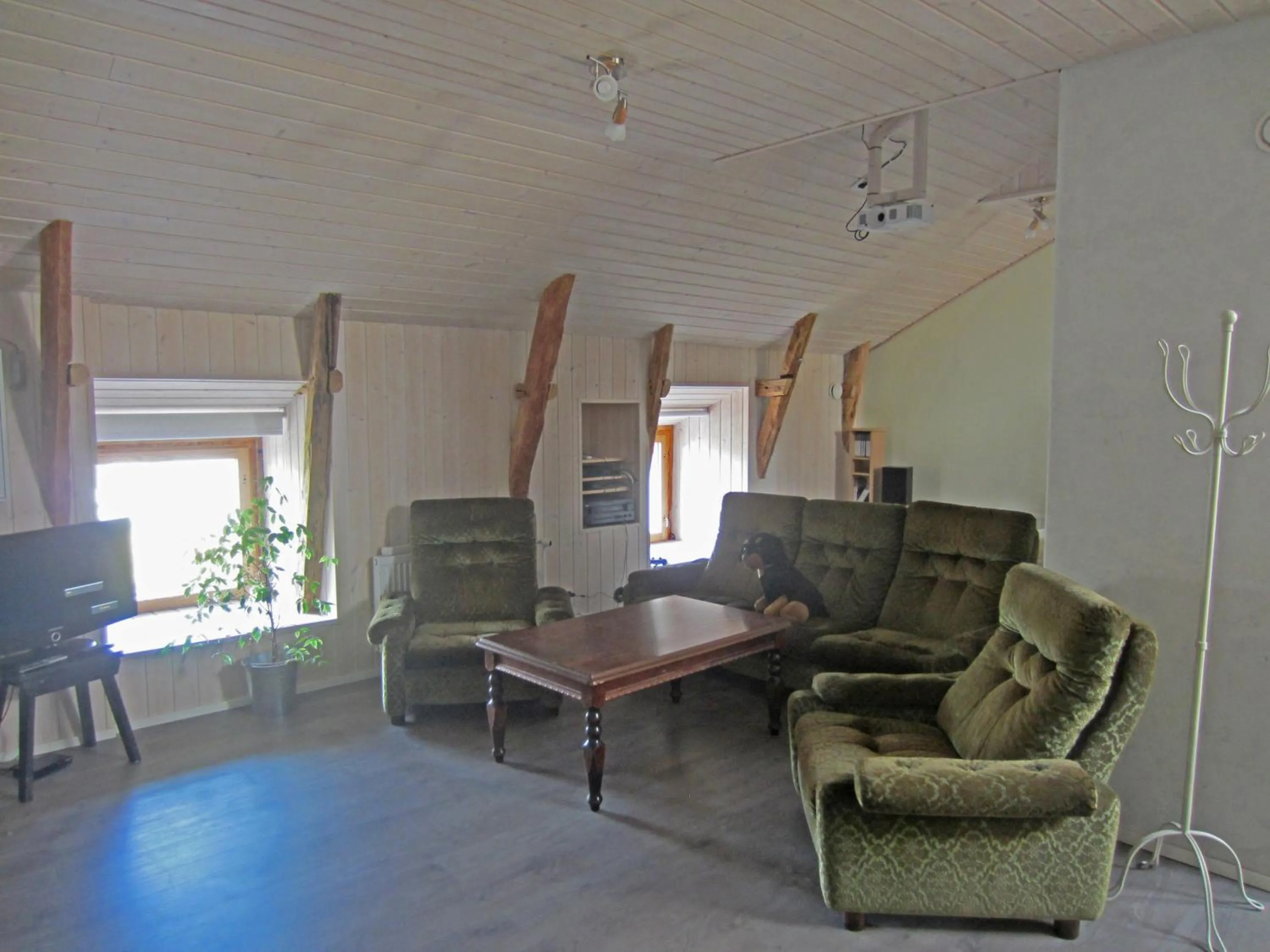 Seating area in Apartment Hotel Kuukkarin Kortteeri