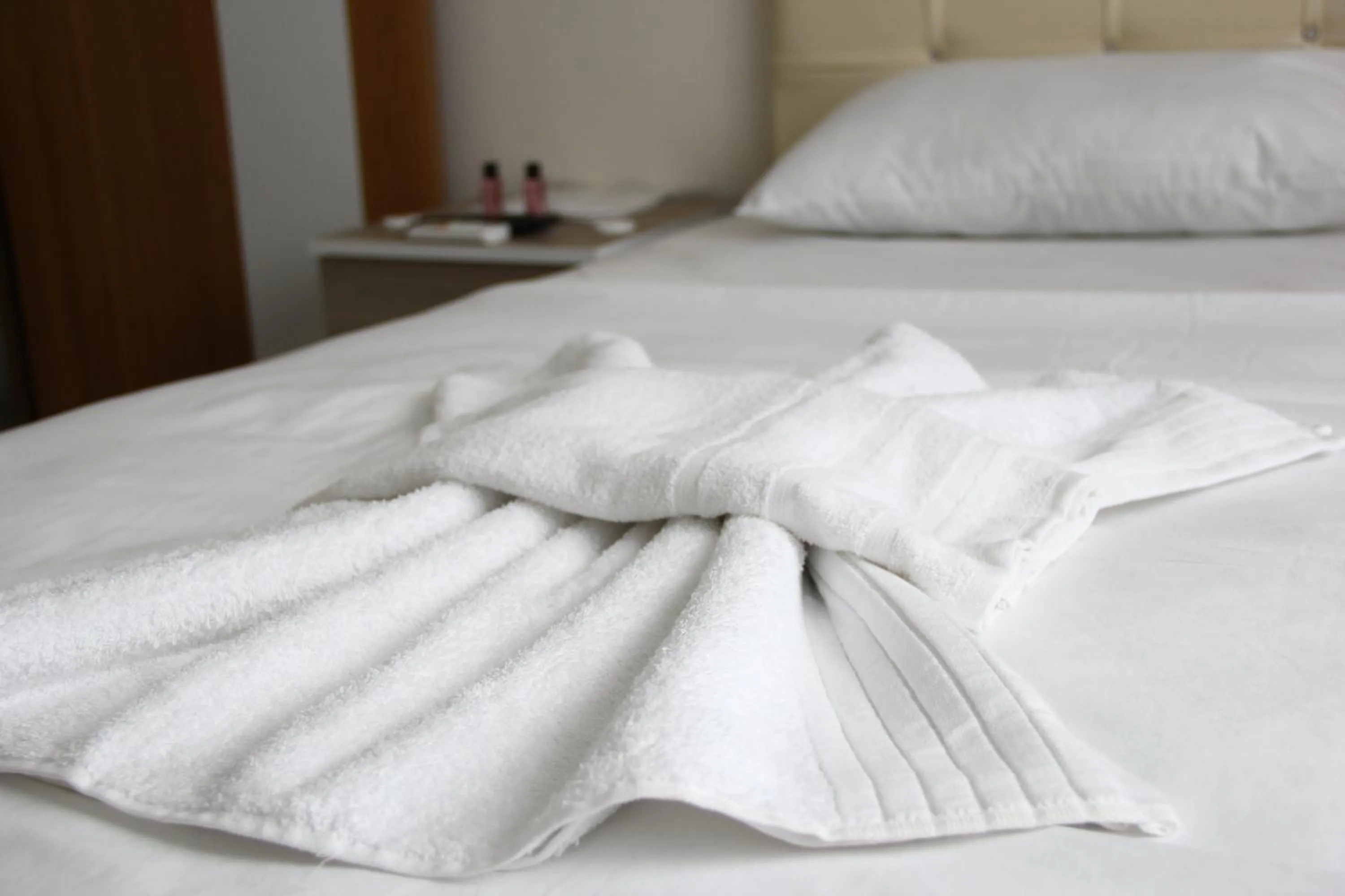 Bed in Marpalace Hotel