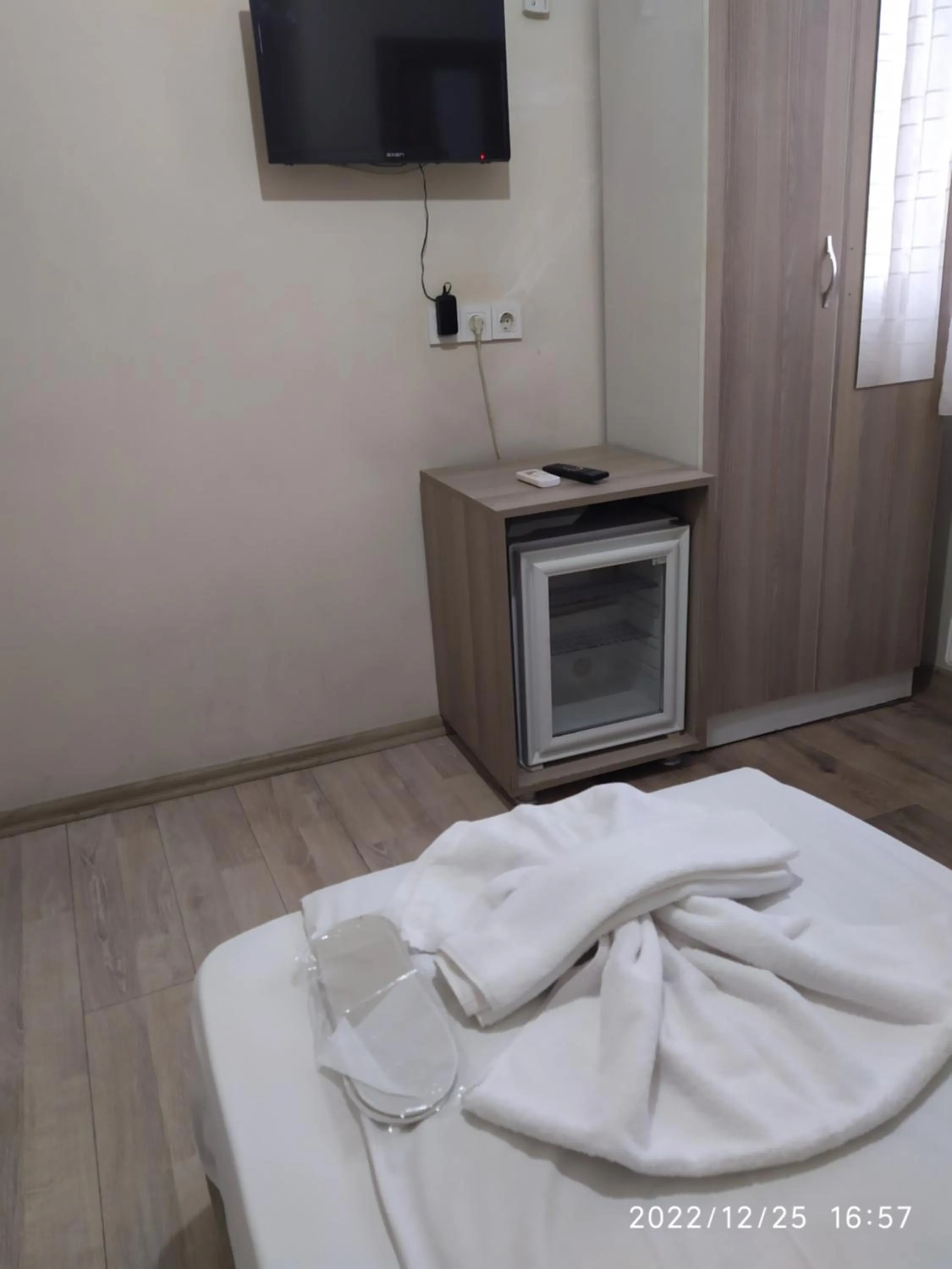 Bed in Marpalace Hotel