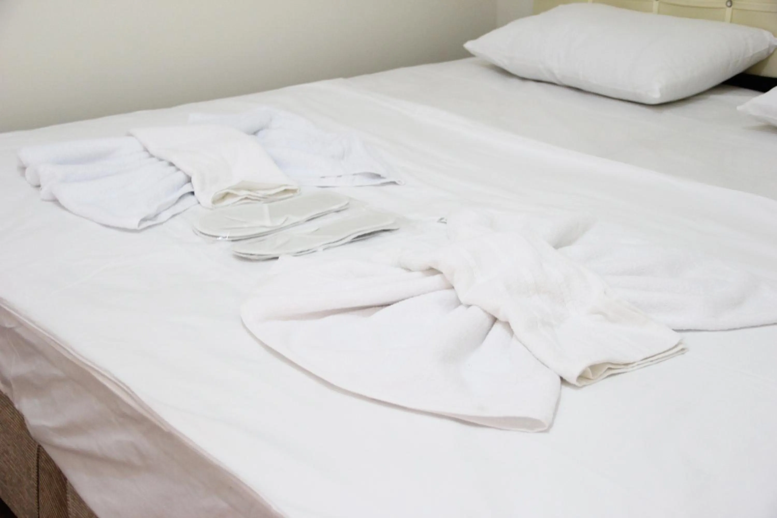 Bed in Marpalace Hotel