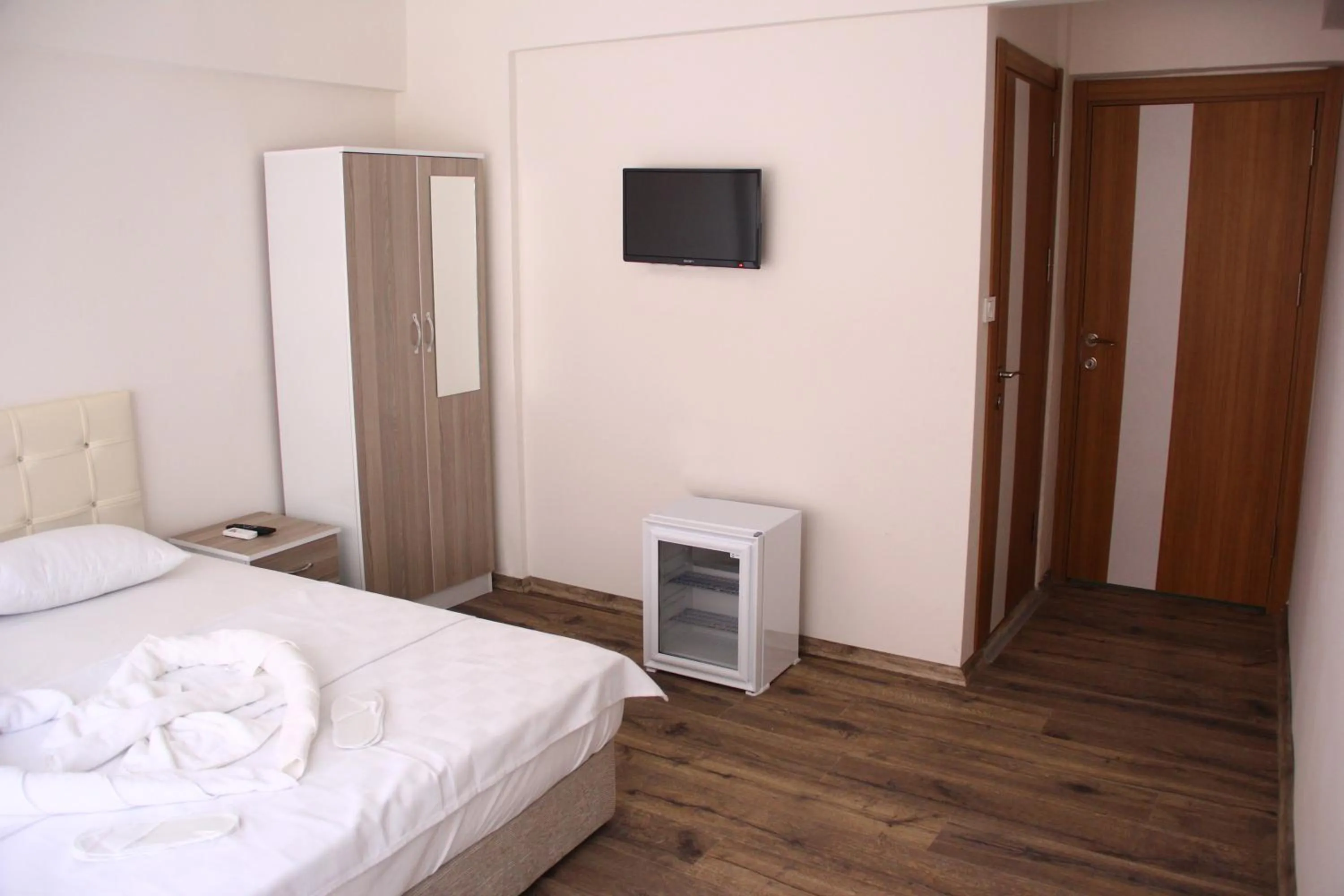 Bed in Marpalace Hotel