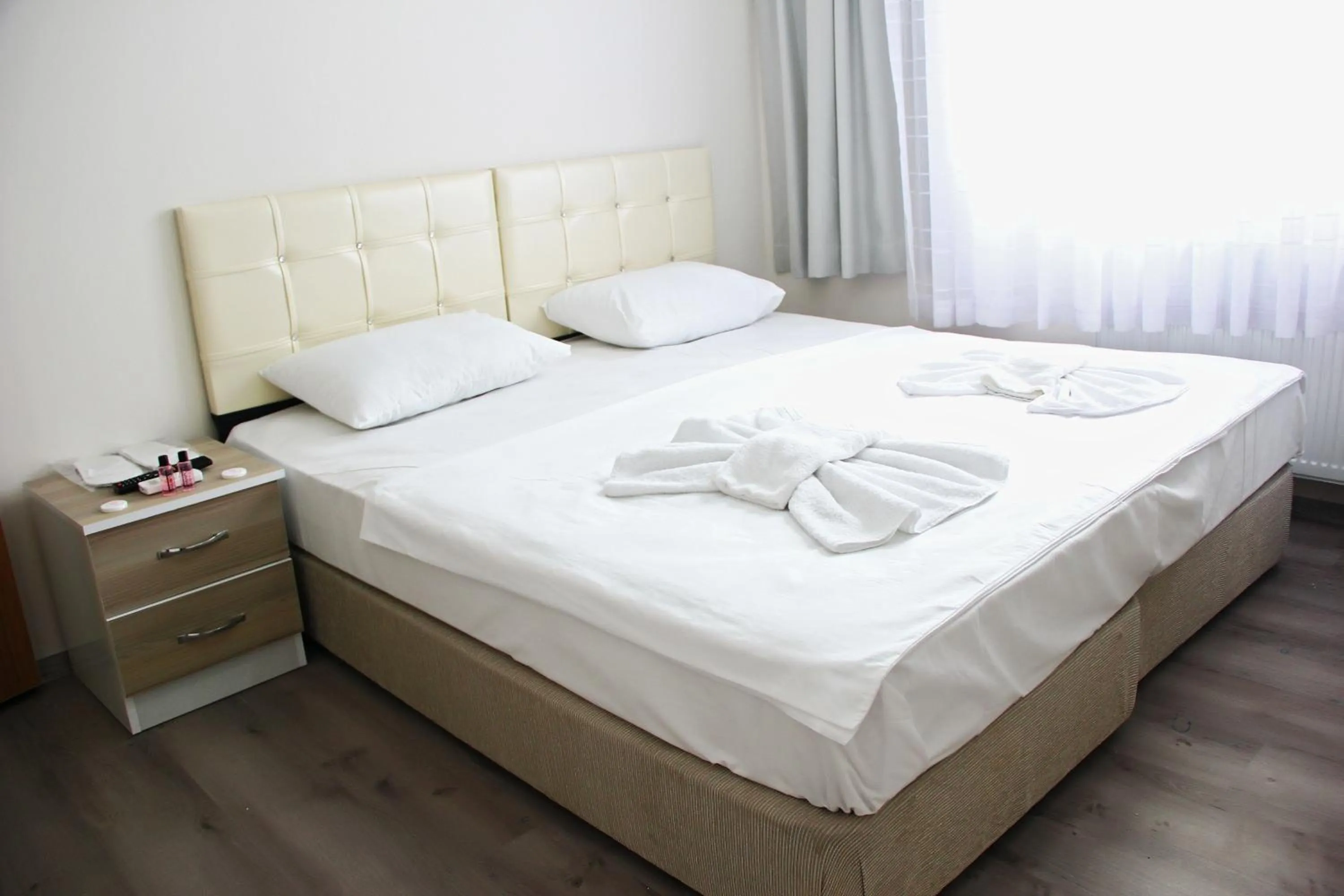 Bed in Marpalace Hotel