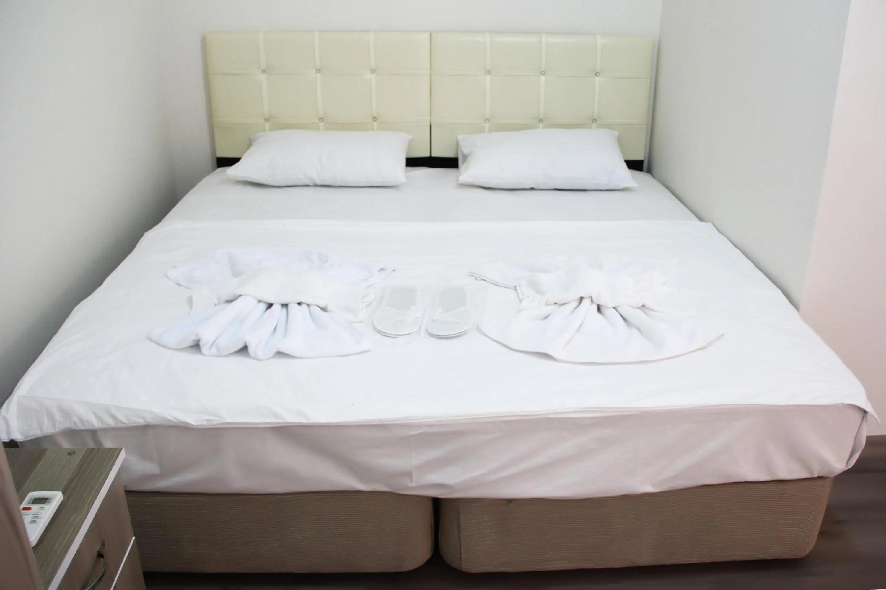 Bed in Marpalace Hotel