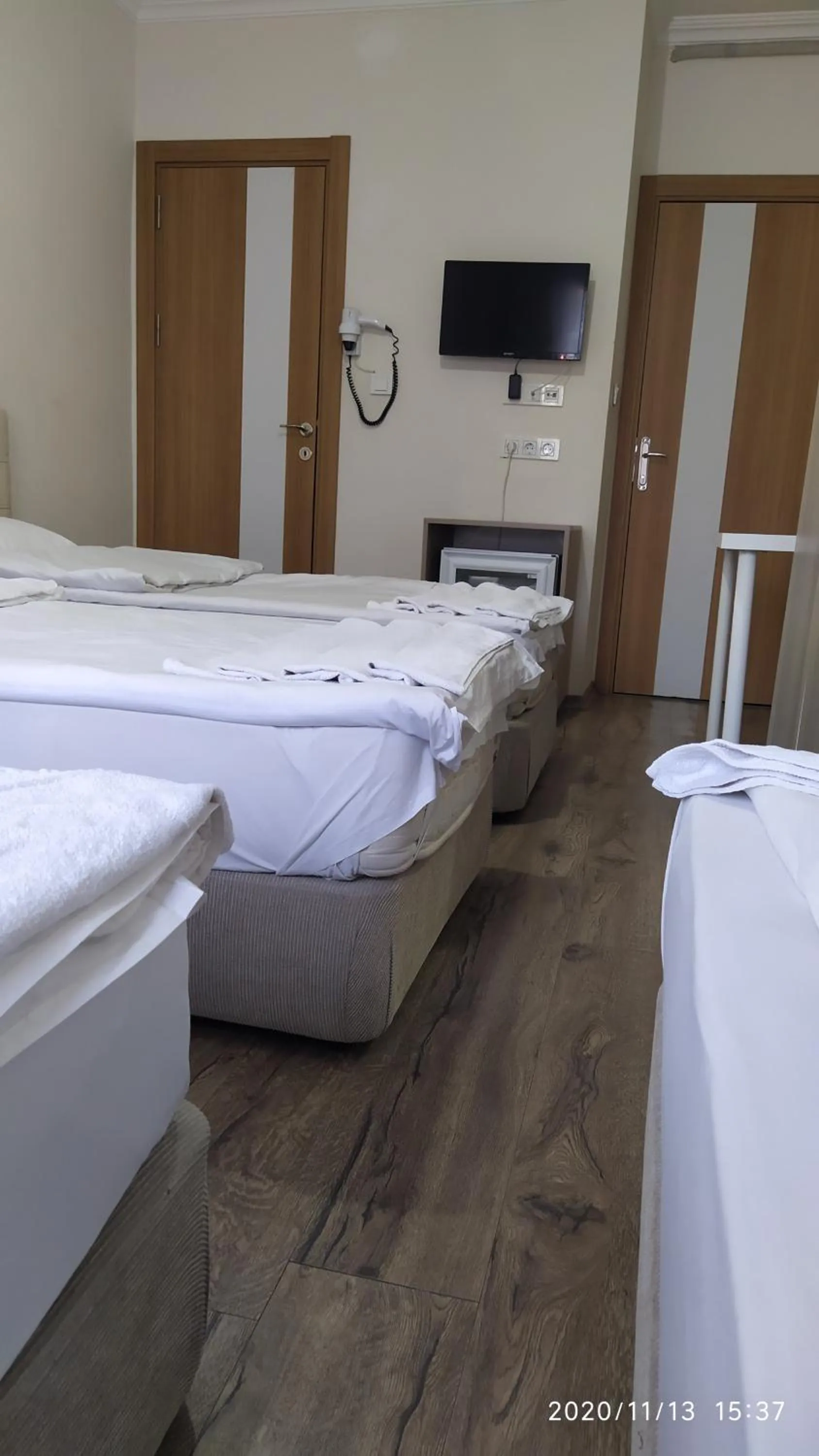 Bed in Marpalace Hotel