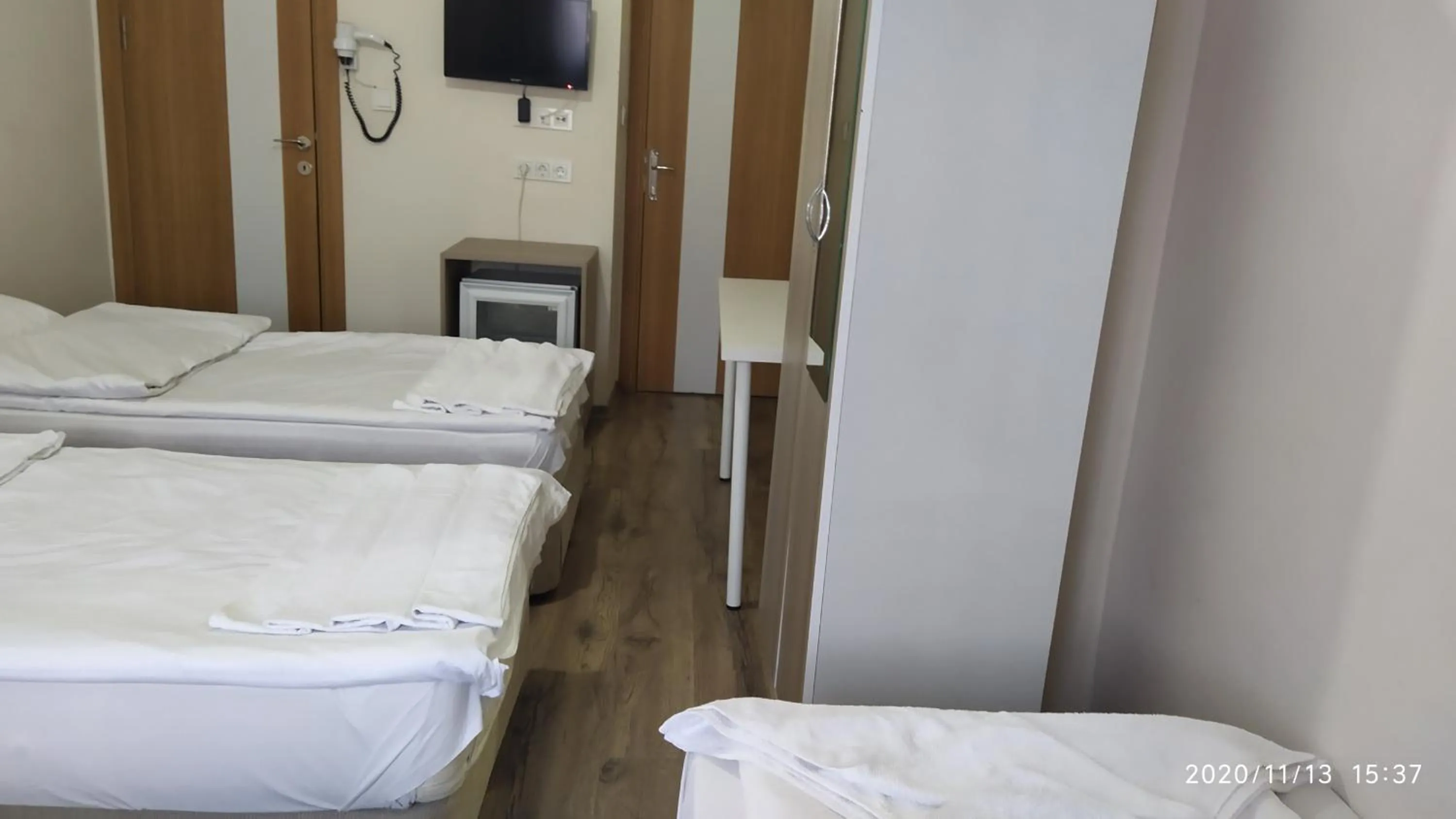 Bed in Marpalace Hotel