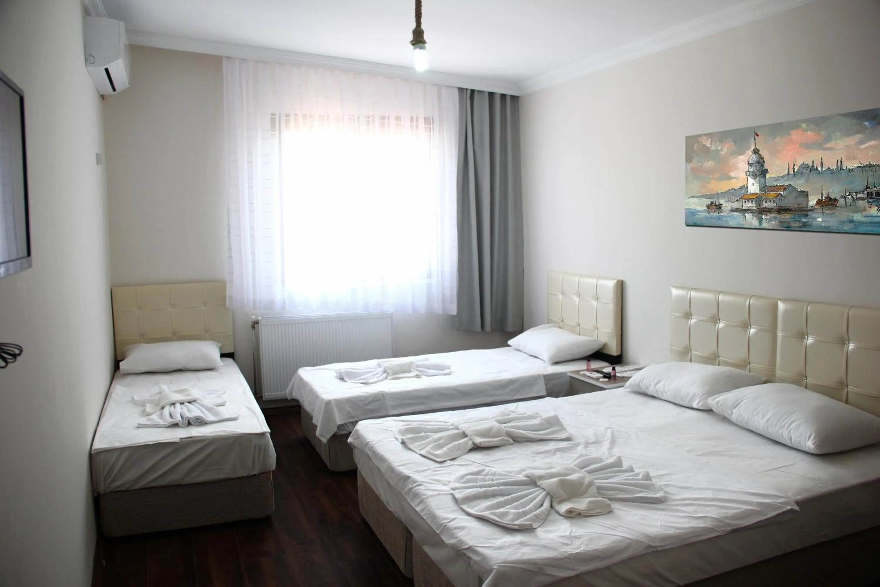 Bed in Marpalace Hotel