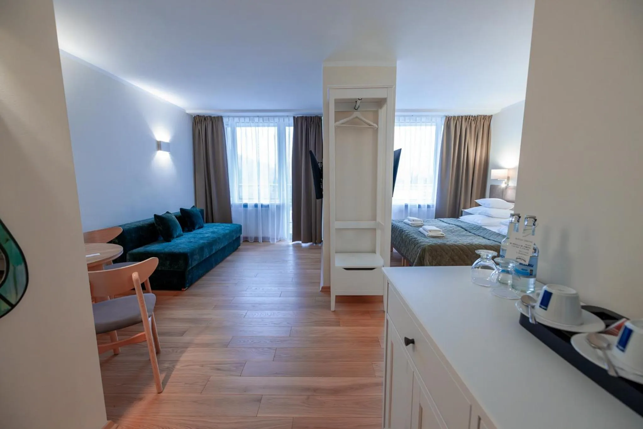 Bed in Hotel Perła Południa