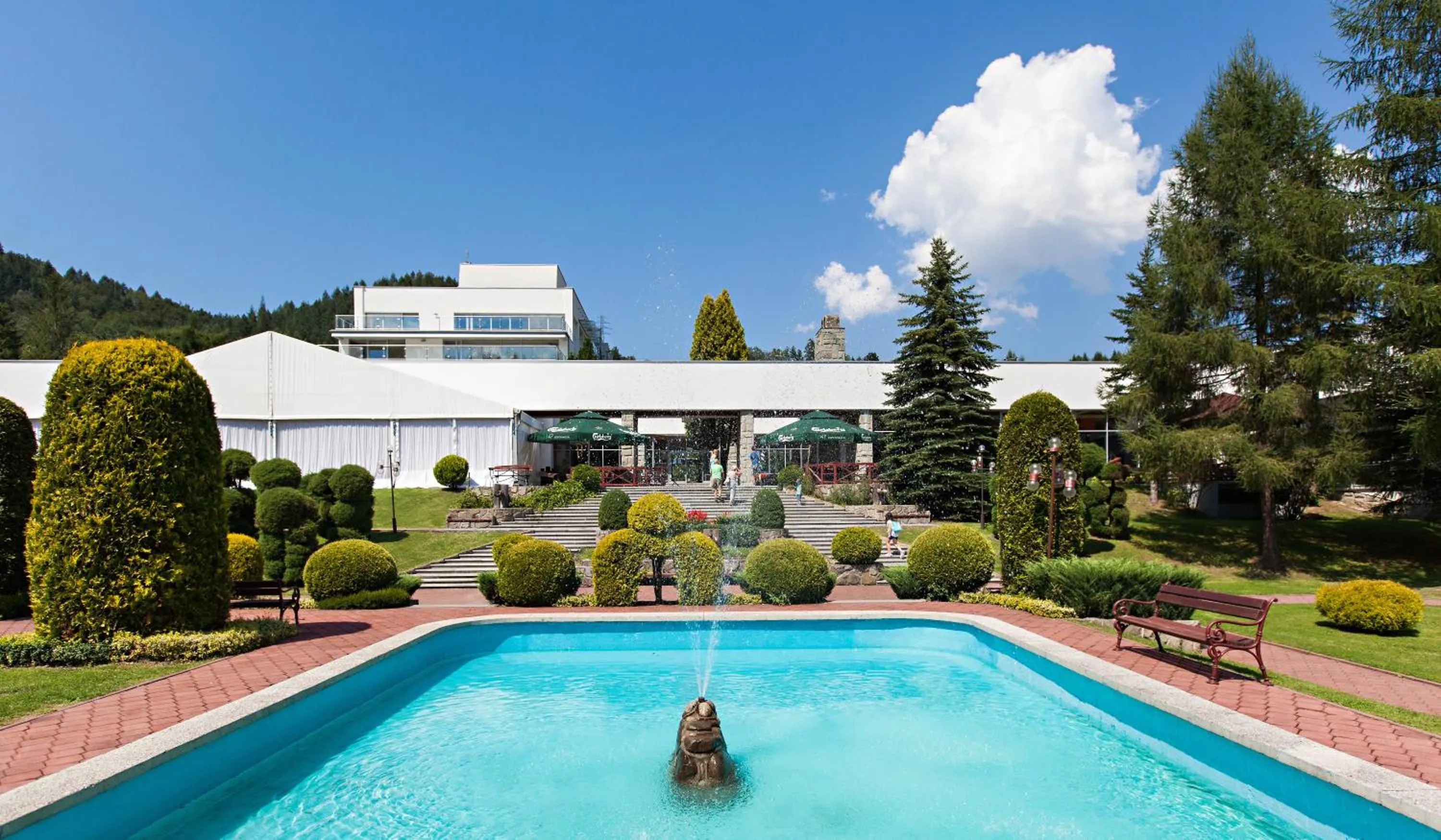 Garden in Hotel Perła Południa