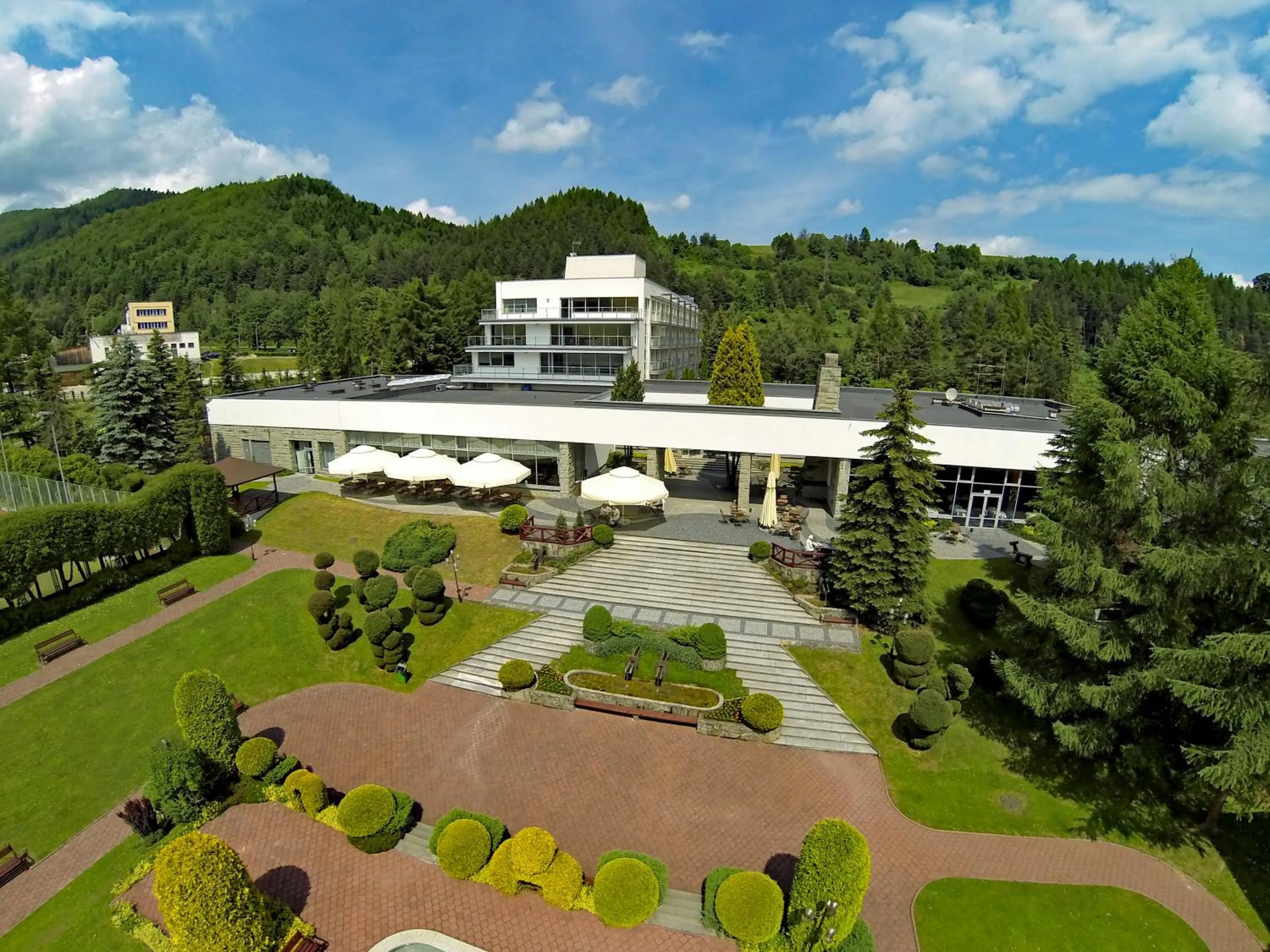 Patio in Hotel Perła Południa