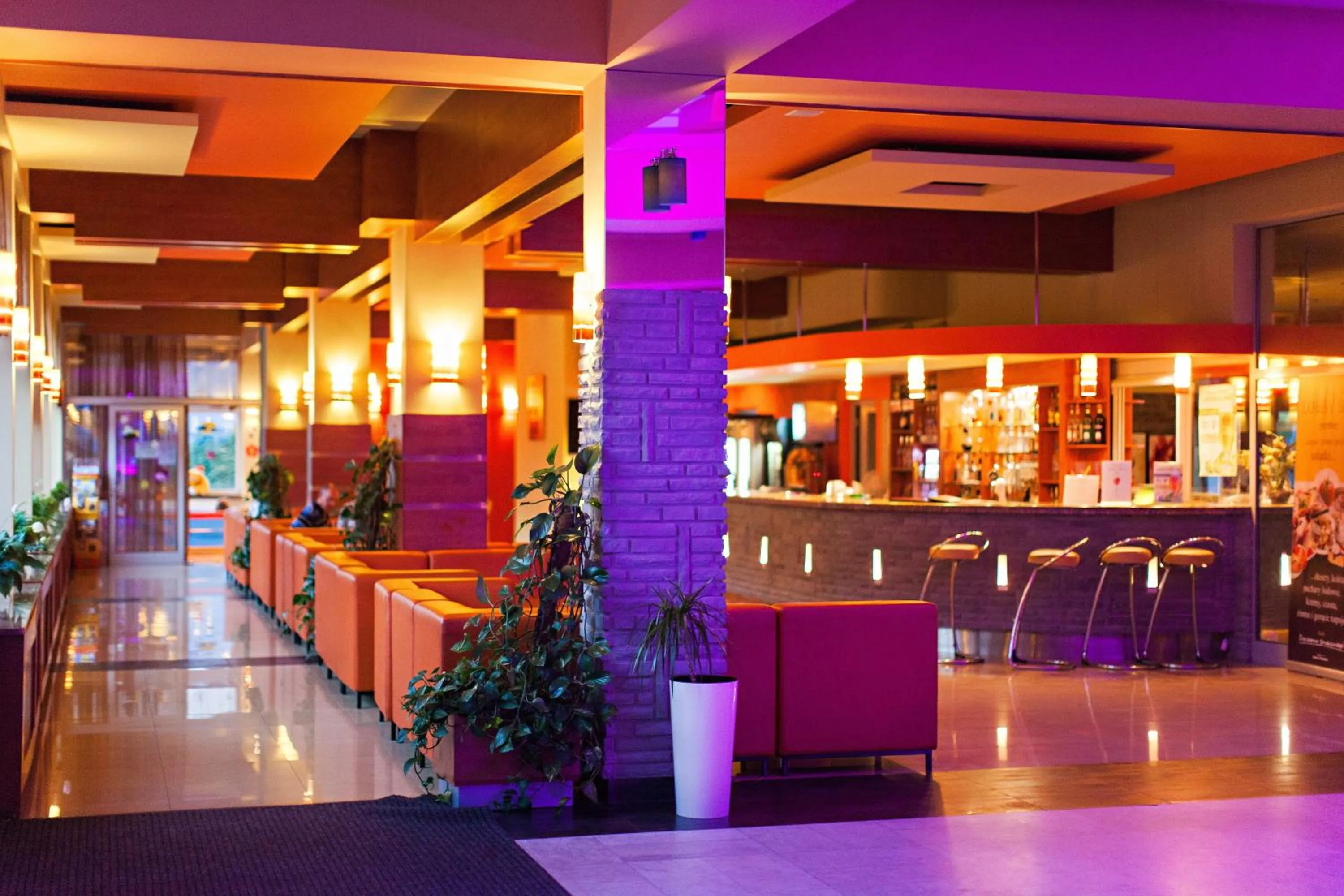 Lounge or bar in Hotel Perła Południa