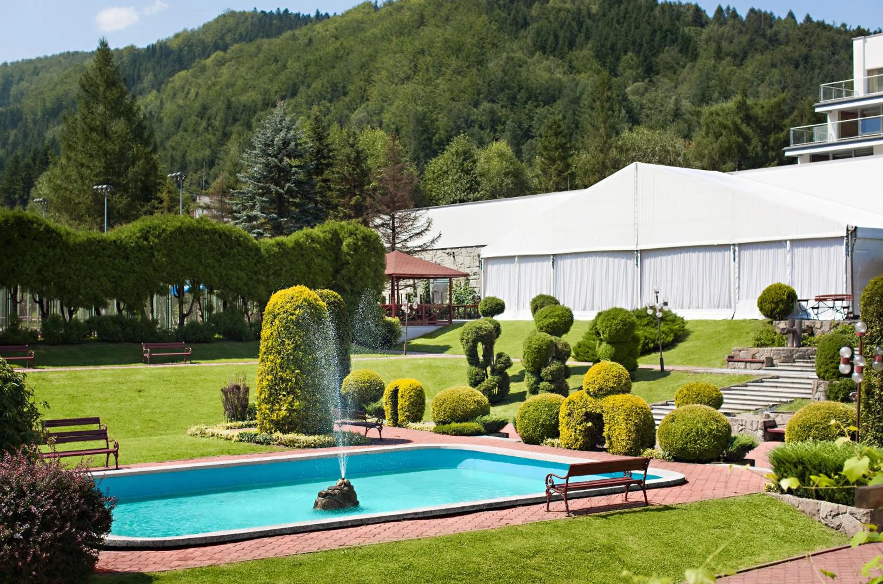 Garden in Hotel Perła Południa