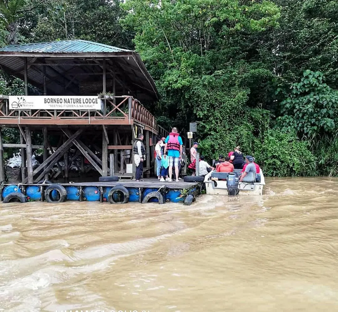 River view in Borneo Nature Lodge